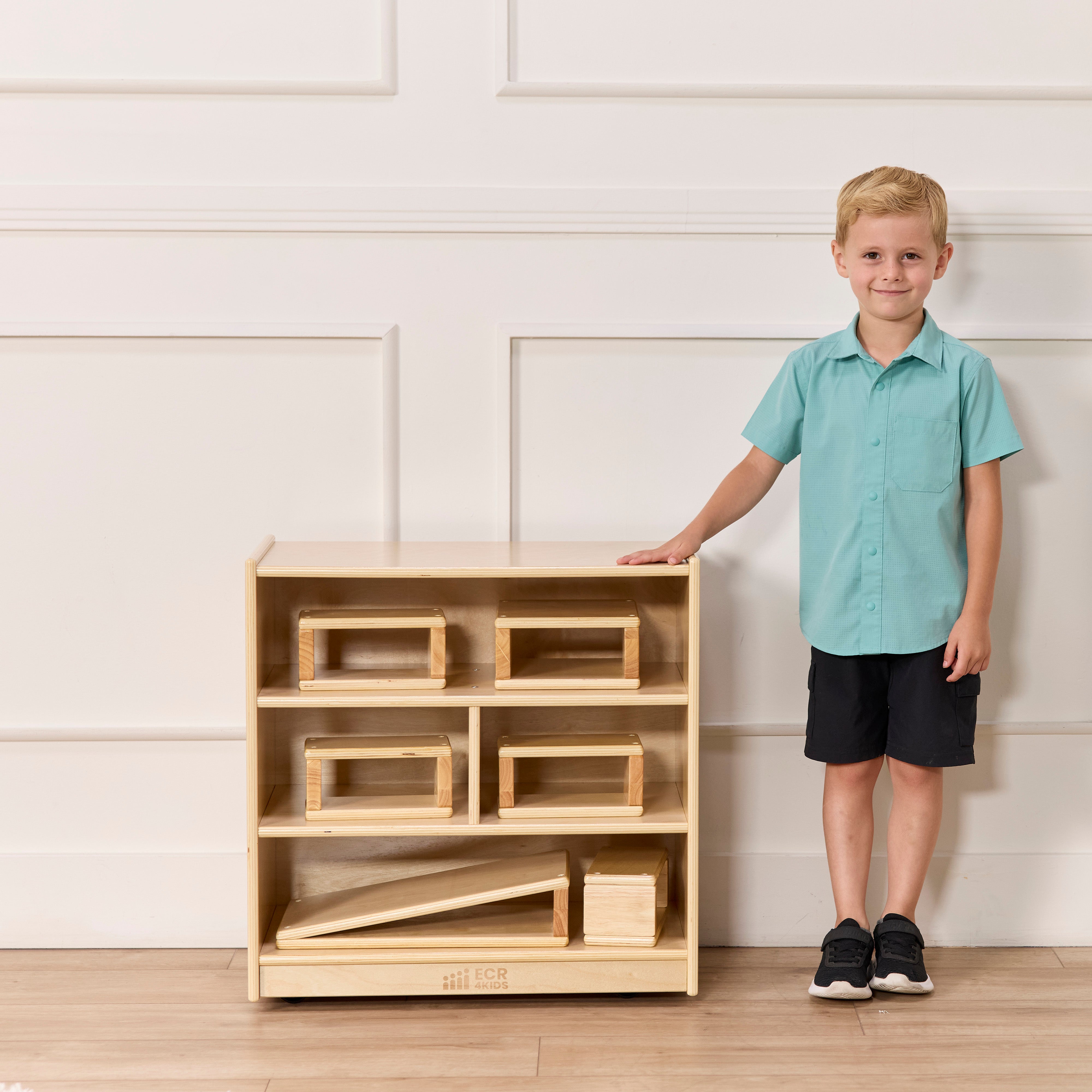 Mobile Block Storage Cart, Small