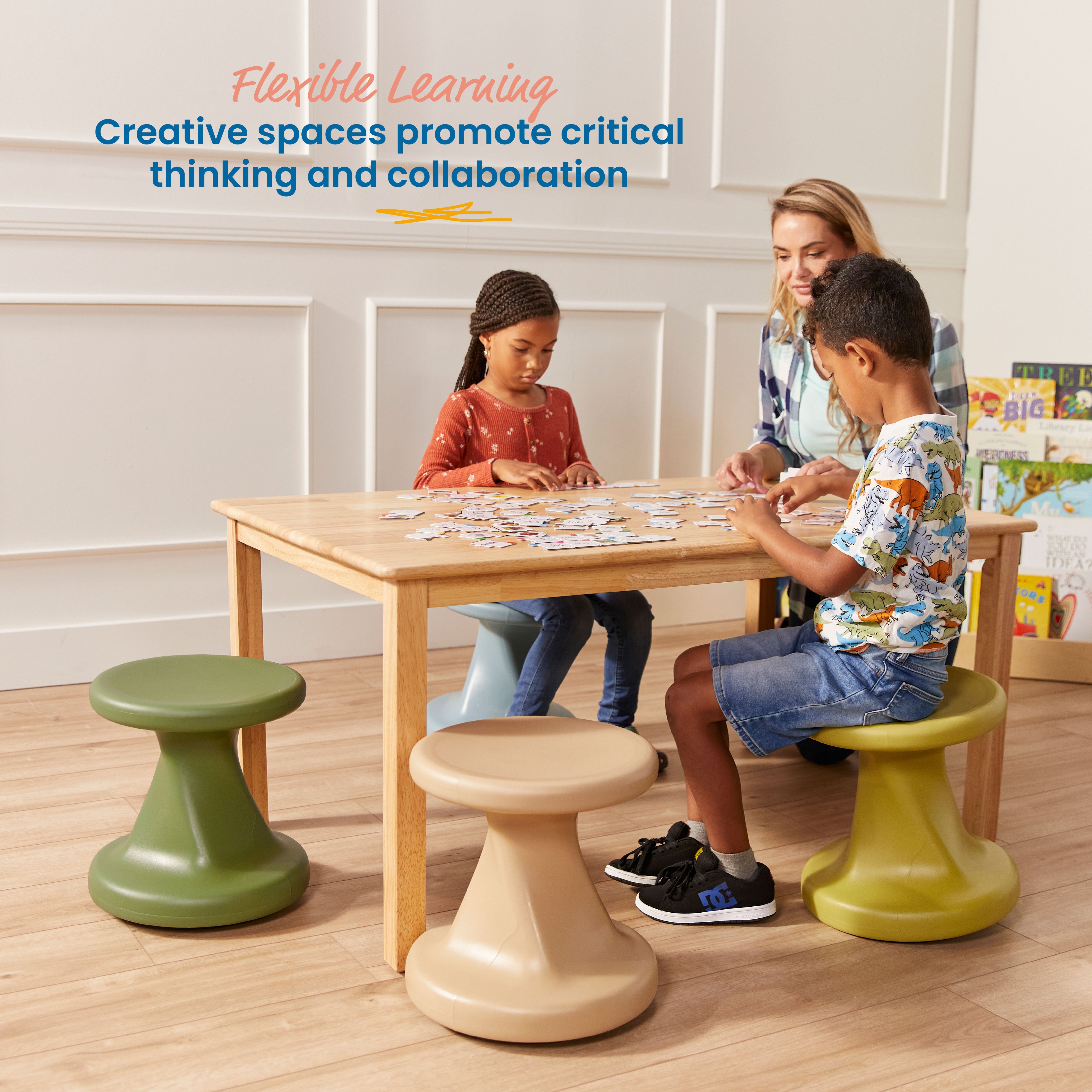 Twist Wobble Stool, 14in Seat Height, Active Seating