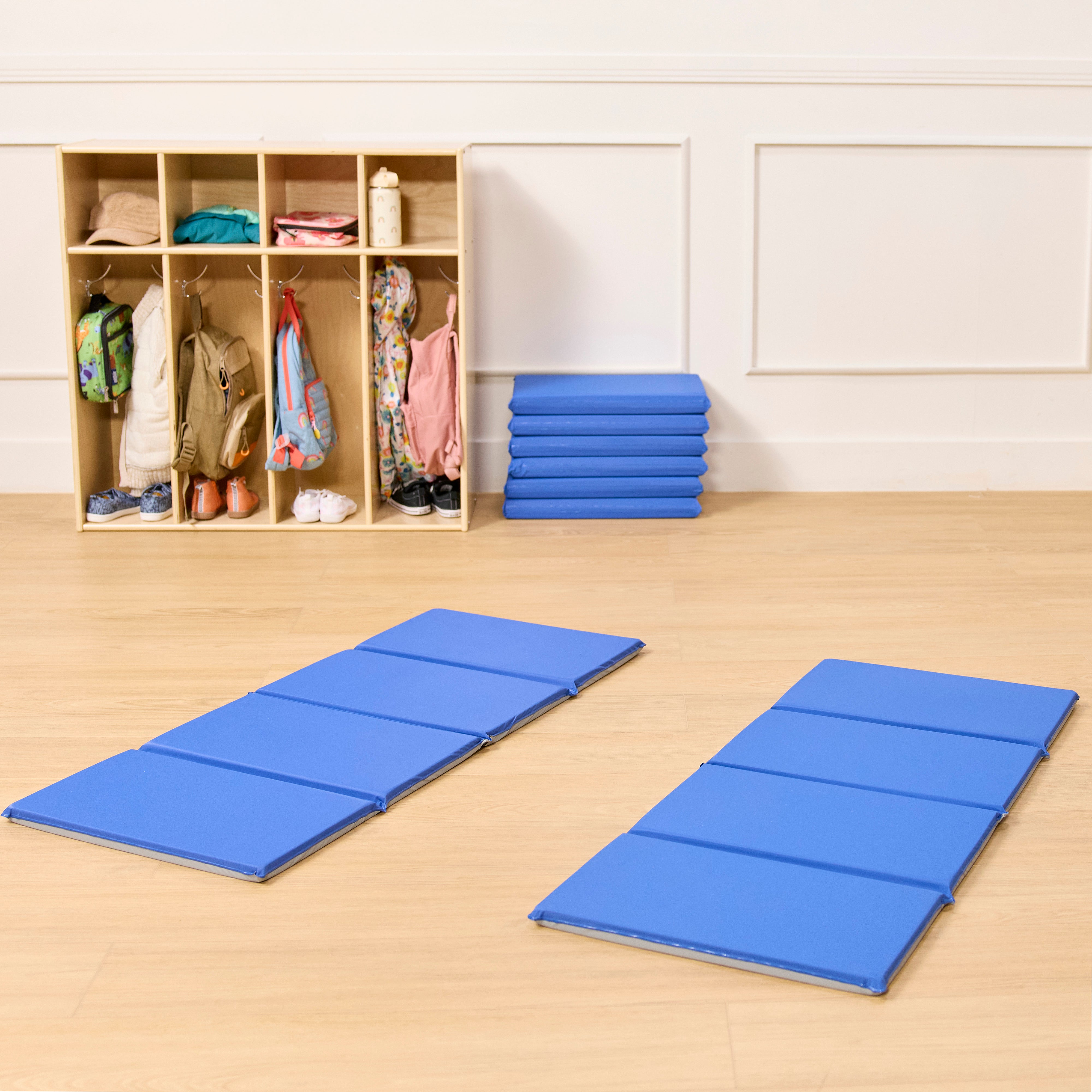 Everyday Folding Rest Mat, 4-Section, 5-Pack