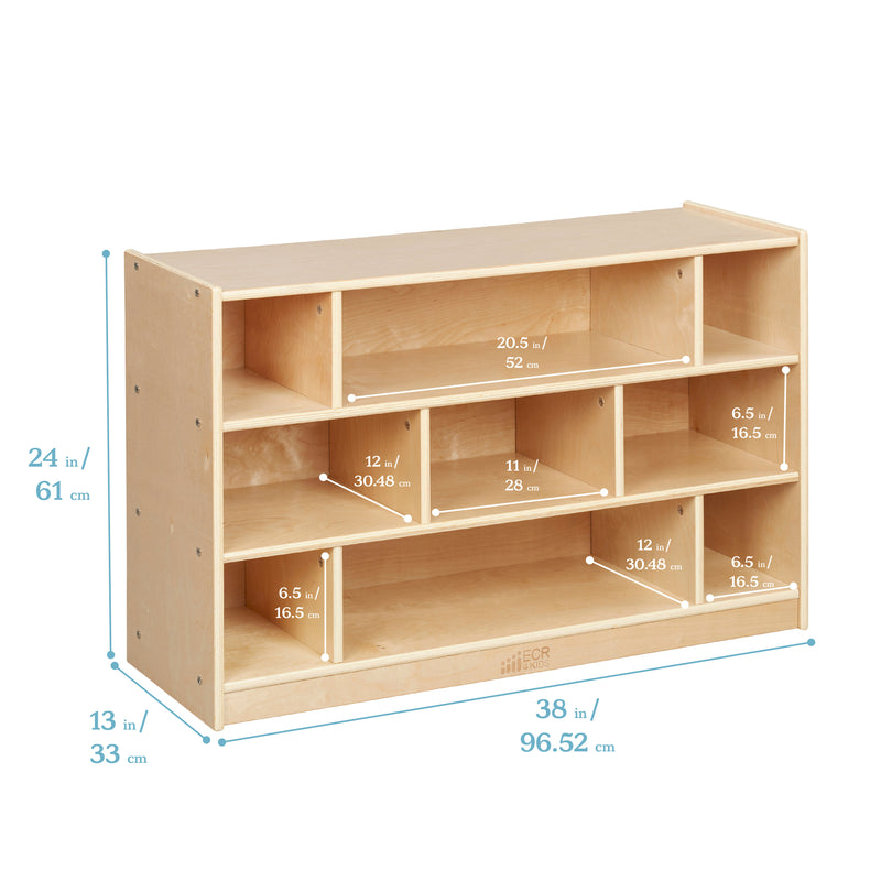 Mobile Block Storage Cart, Medium, Classroom Furniture