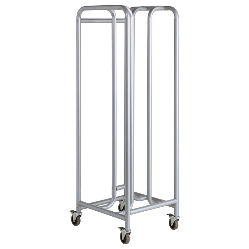 The Surf Storage Rack, Stores 30 Portable Lap Desks, Cart with Rolling and Locking Casters