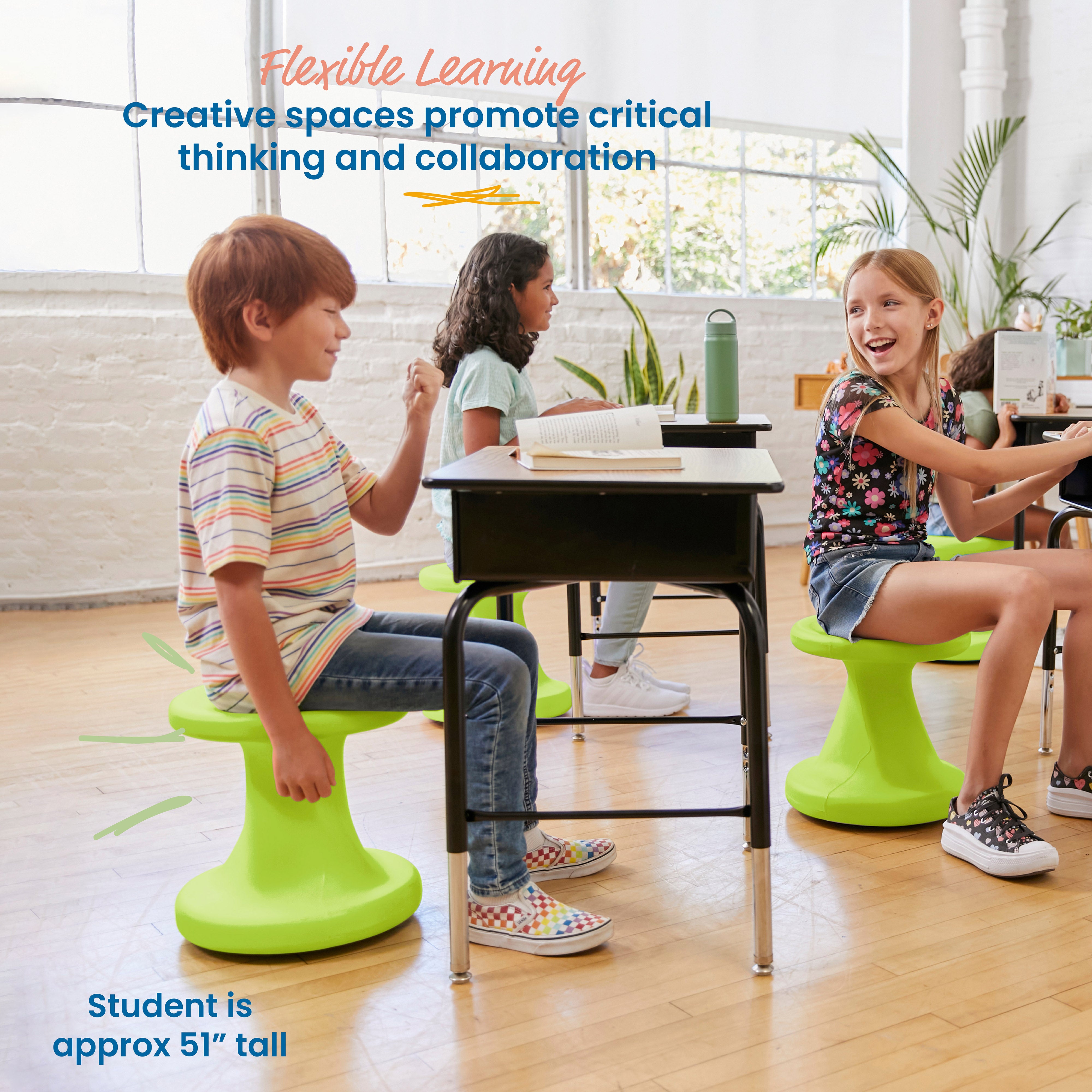 Twist Wobble Stool, 14in Seat Height, Active Seating