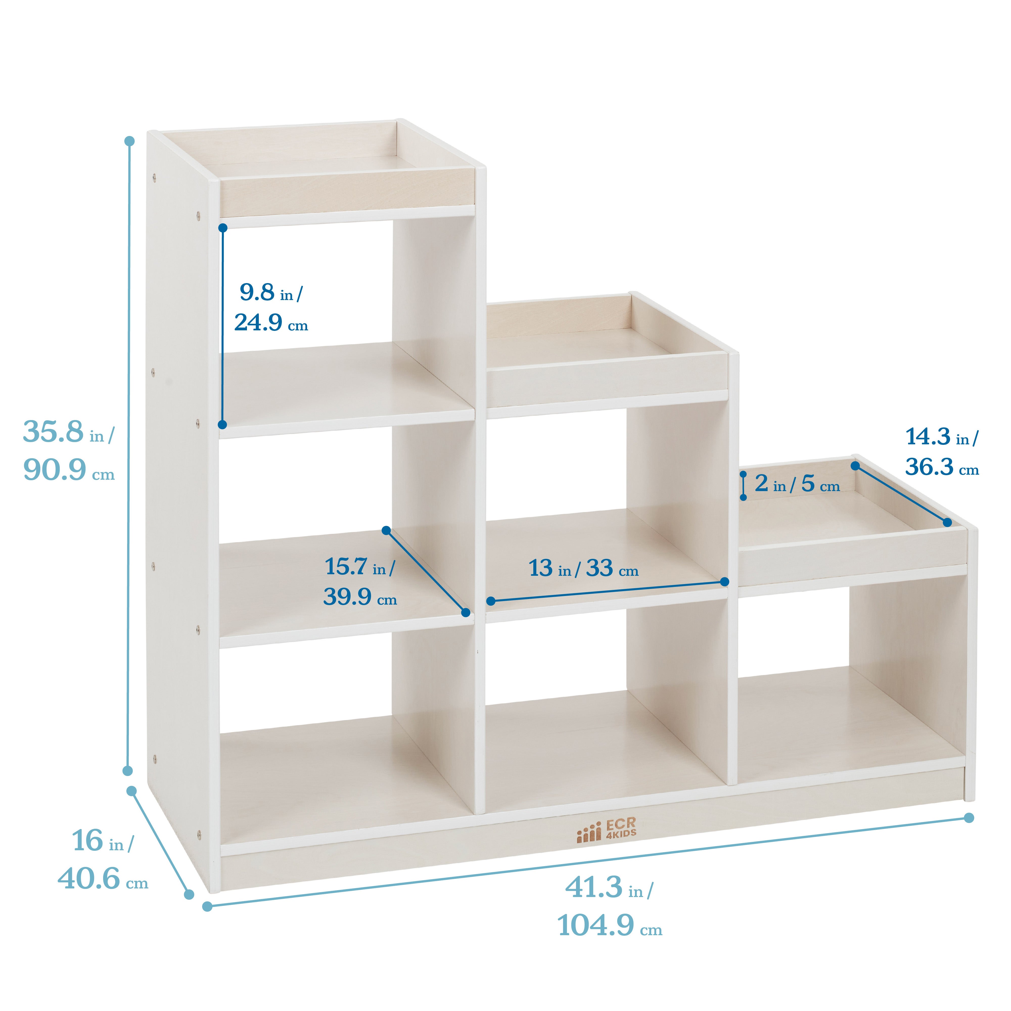 3-2-1 Cube Storage Cabinet, Kids Furniture