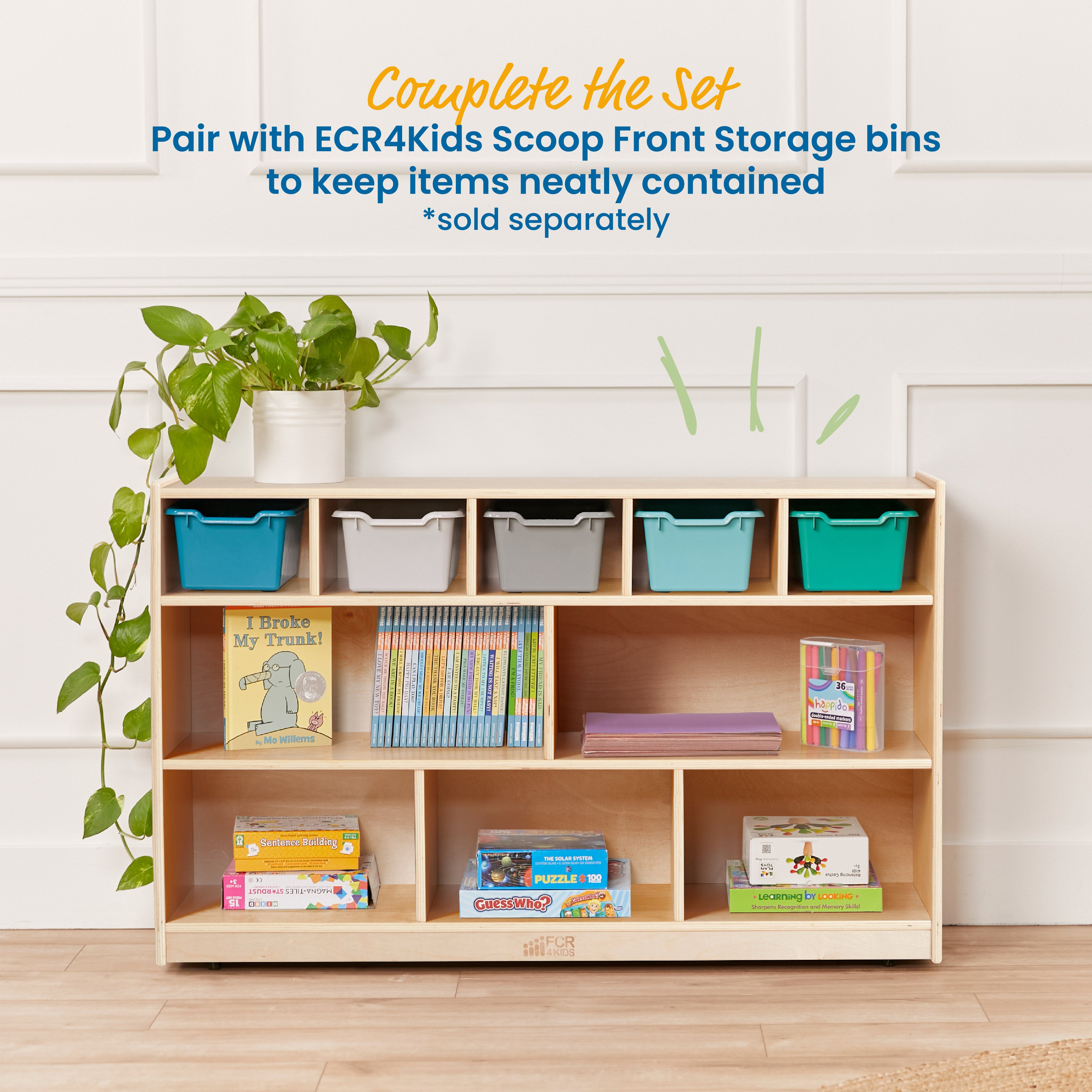 5+5 Mobile Storage and Tray Cabinet