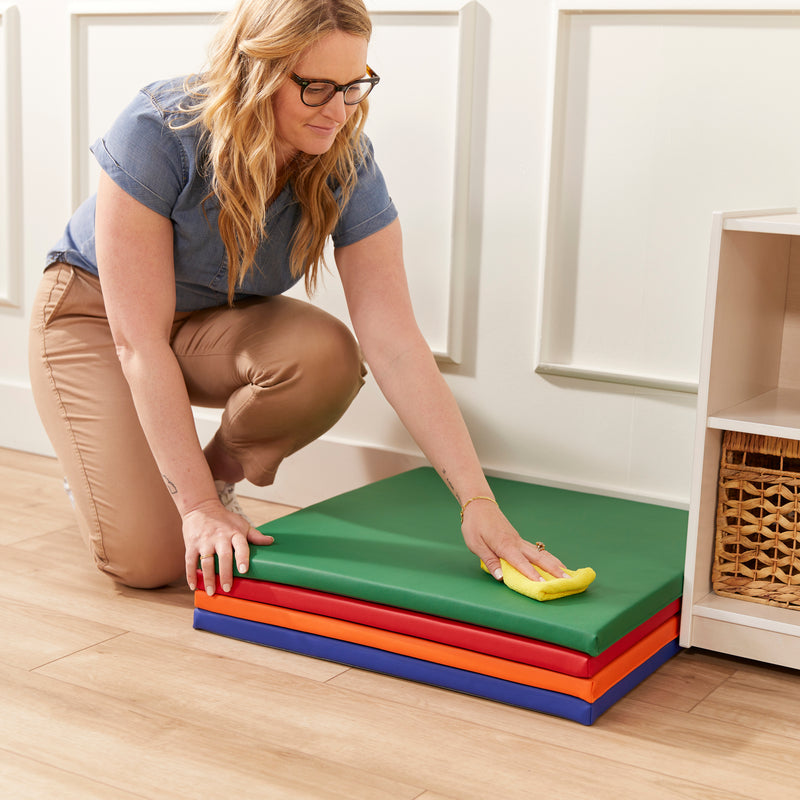 Play Patch Activity Mat Squares, Modular Playmat, 4-Pack