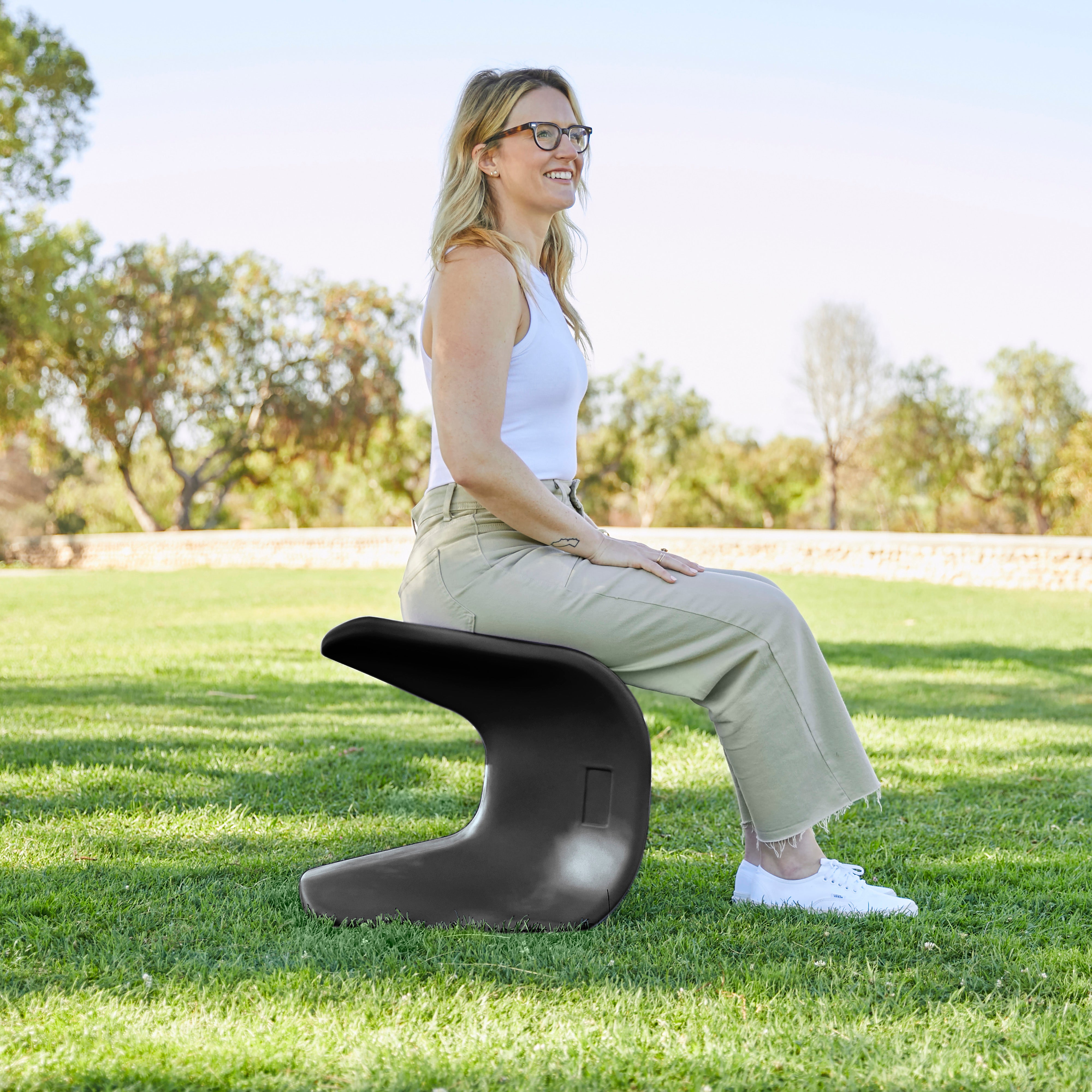 Wave Seat, 18in - 19.6in Seat Height, 2-Pack