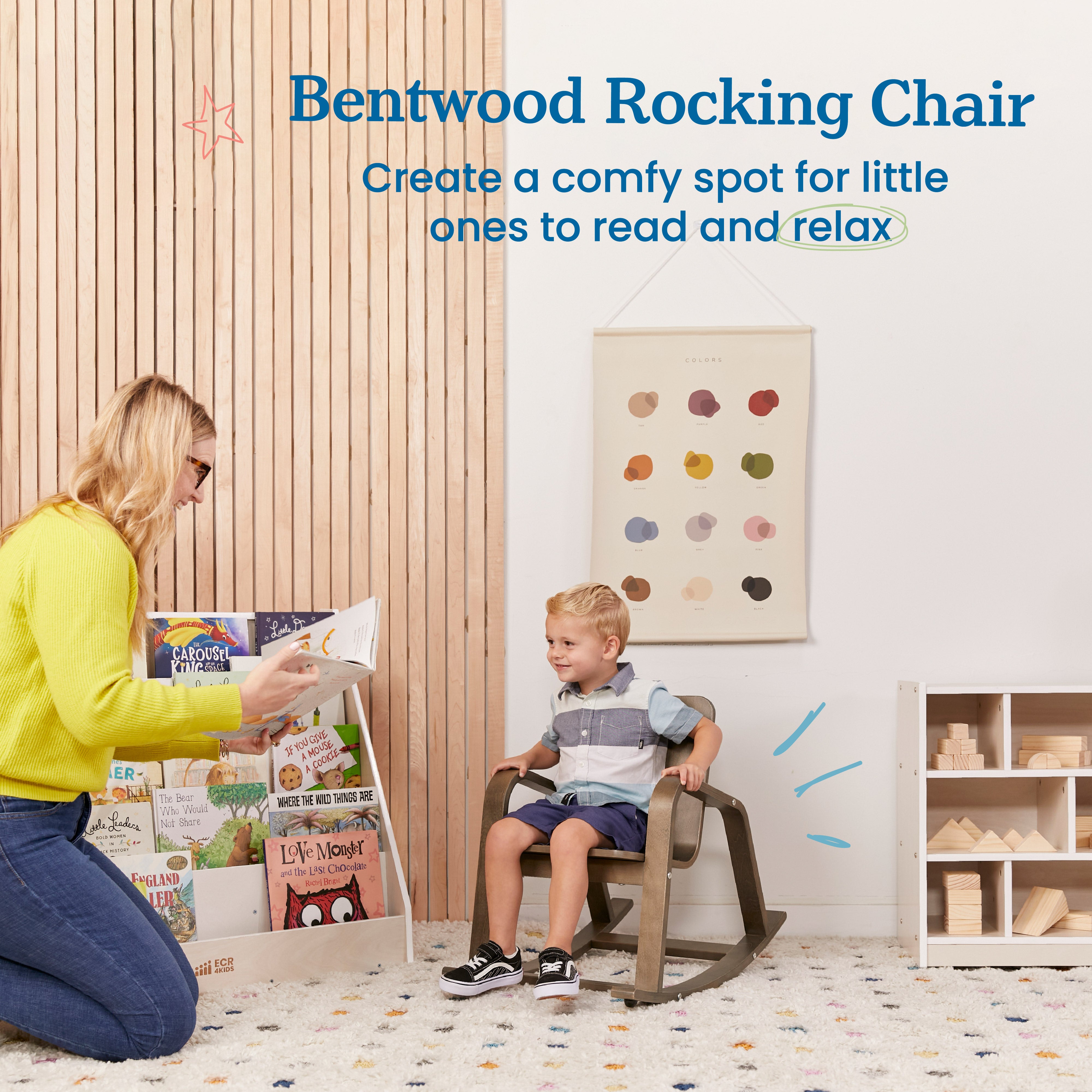 Bentwood Rocking Chair, Kids Furniture
