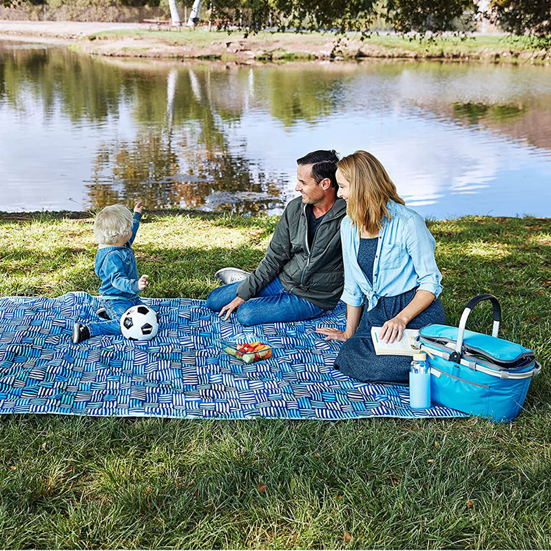 Outdoor Blanket with Shoulder Strap, Camping Essentials