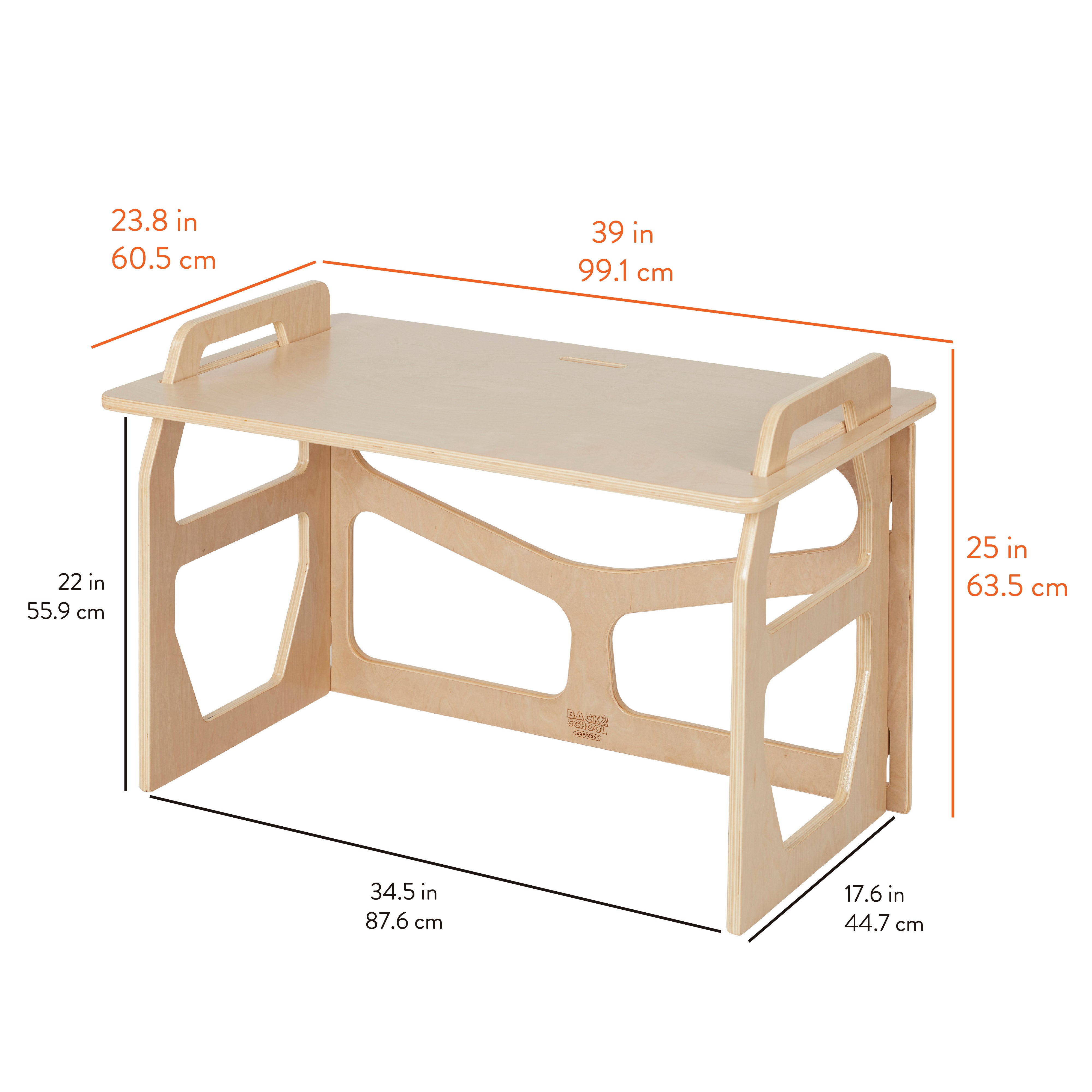 BrightSpace Wooden Student Desk