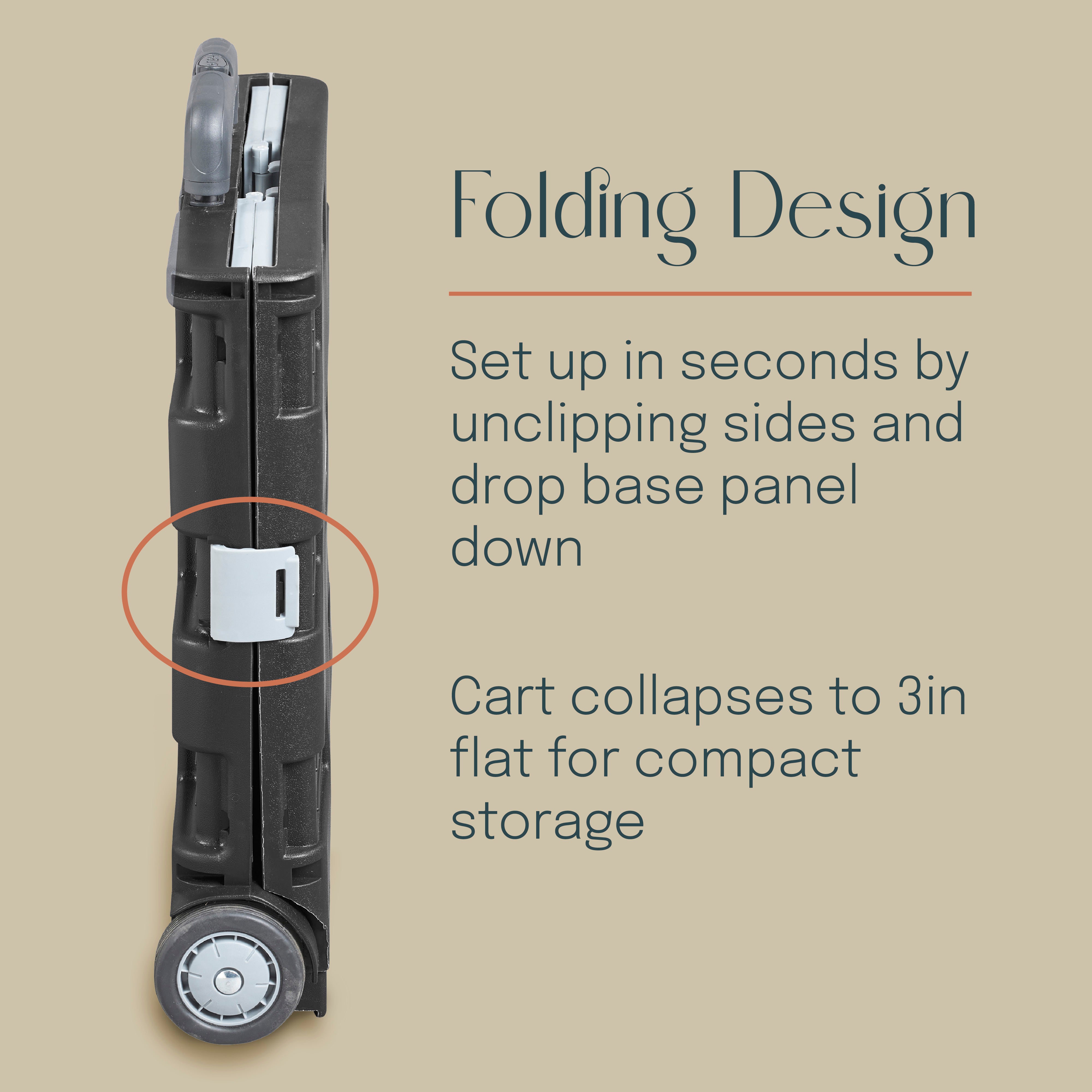Collapsible Mobile Utility Cart