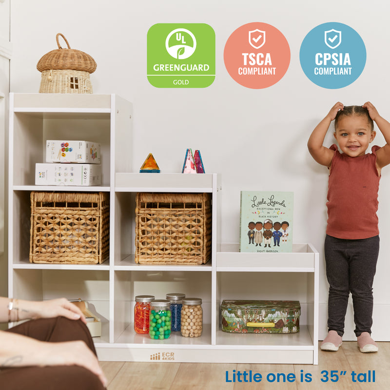 3-2-1 Cube Storage Cabinet, Kids Furniture