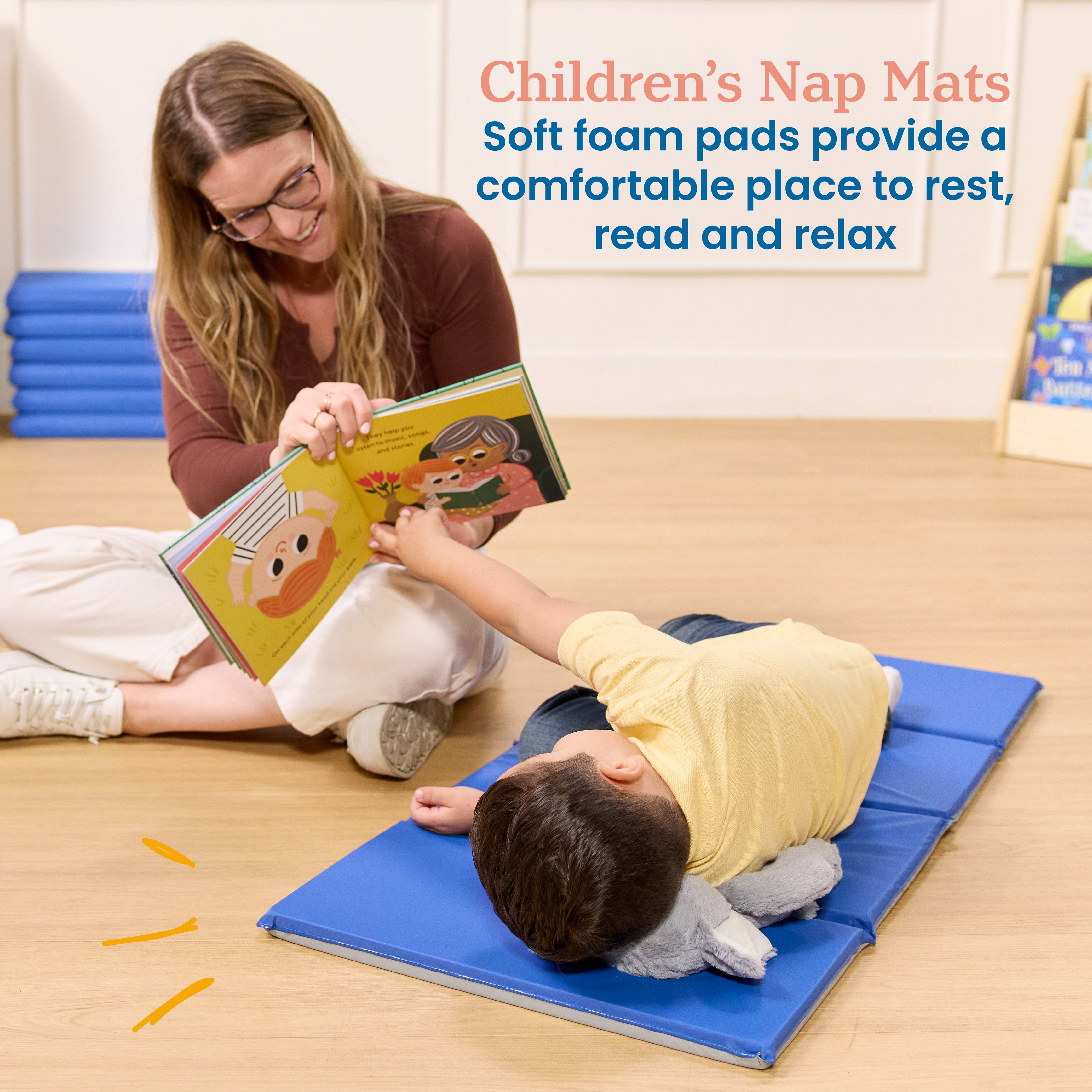 Everyday Folding Rest Mat, 4-Section