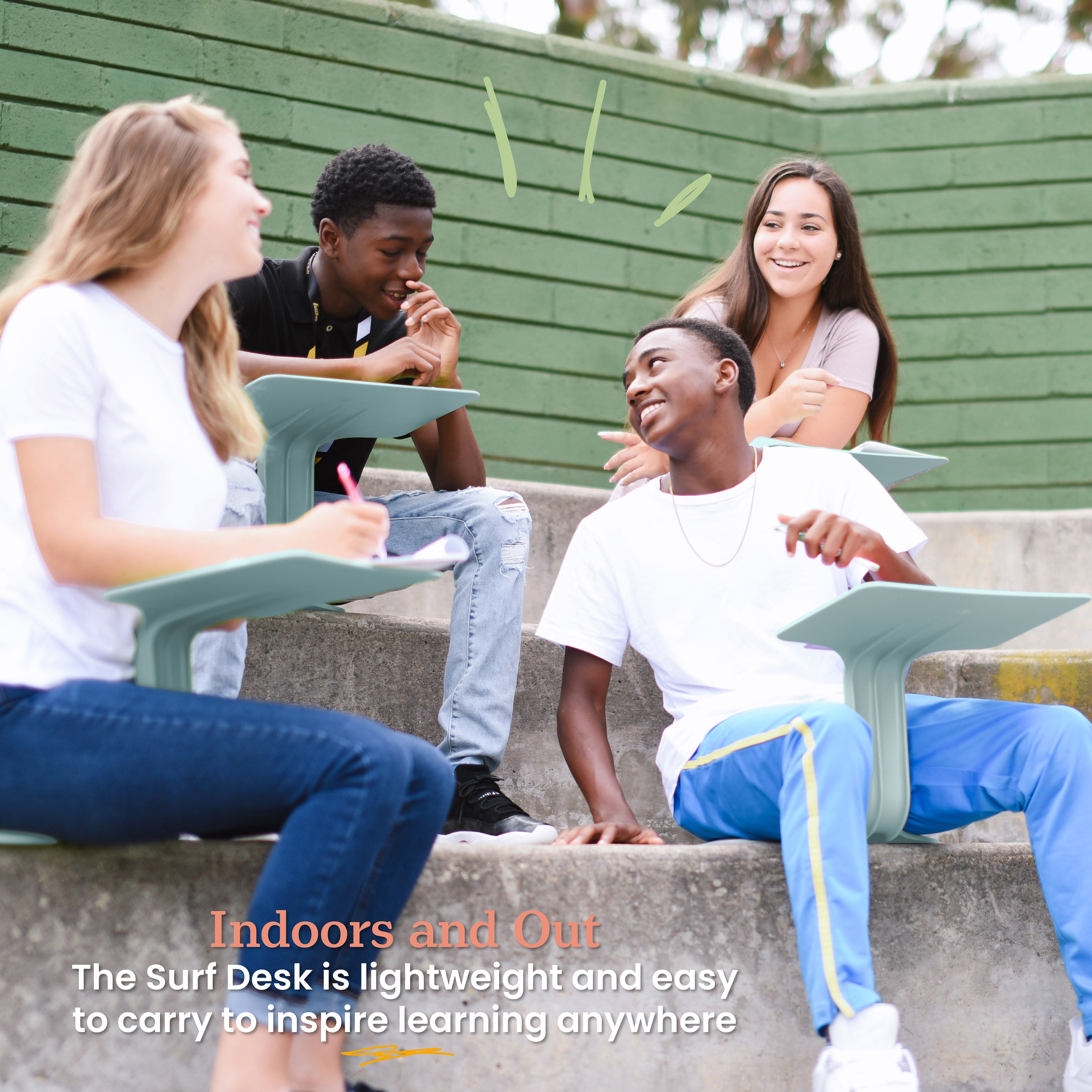 The Surf Portable Lap Desk, 10-Pack