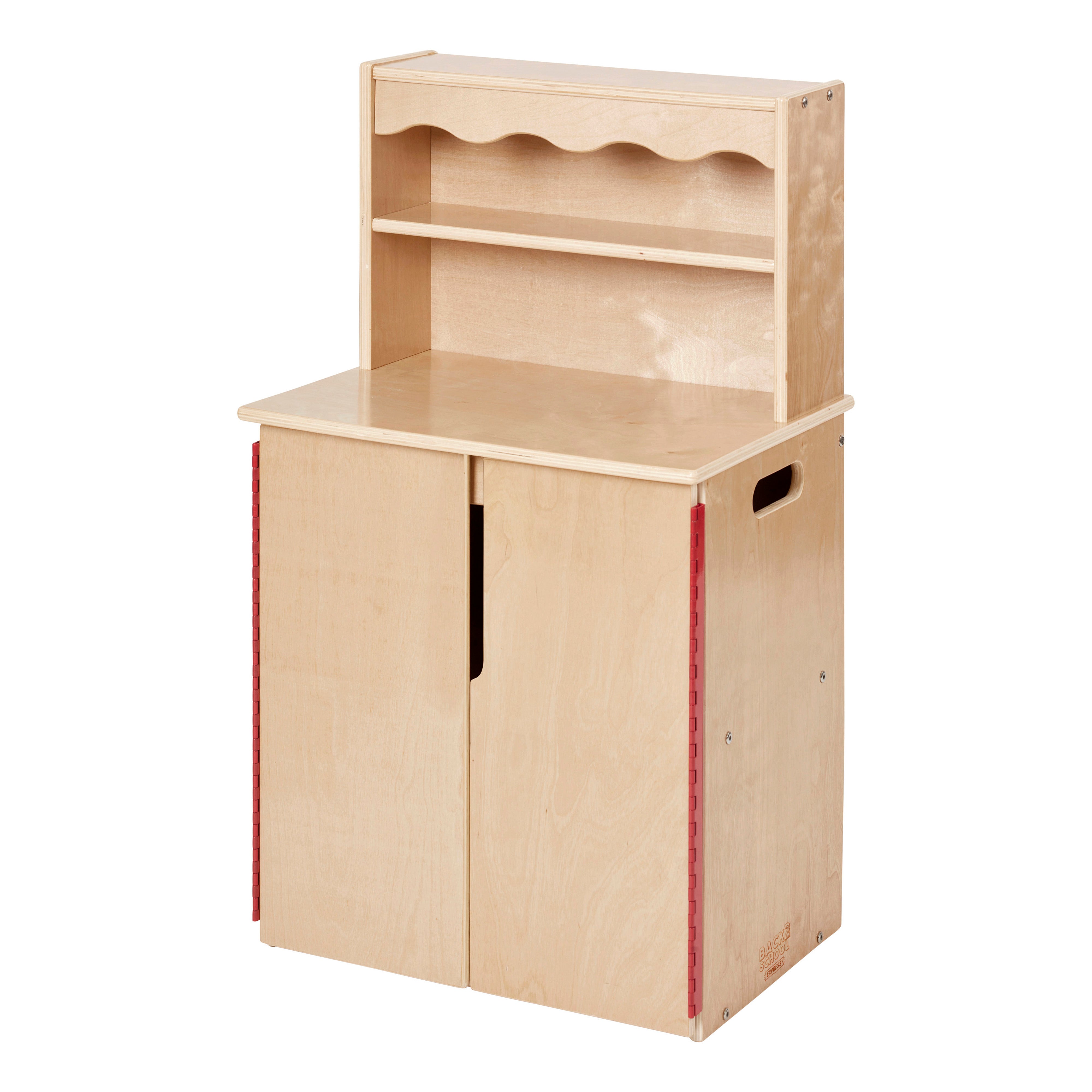 Chef's Station Kids Pretend Play Kitchen Cupboard