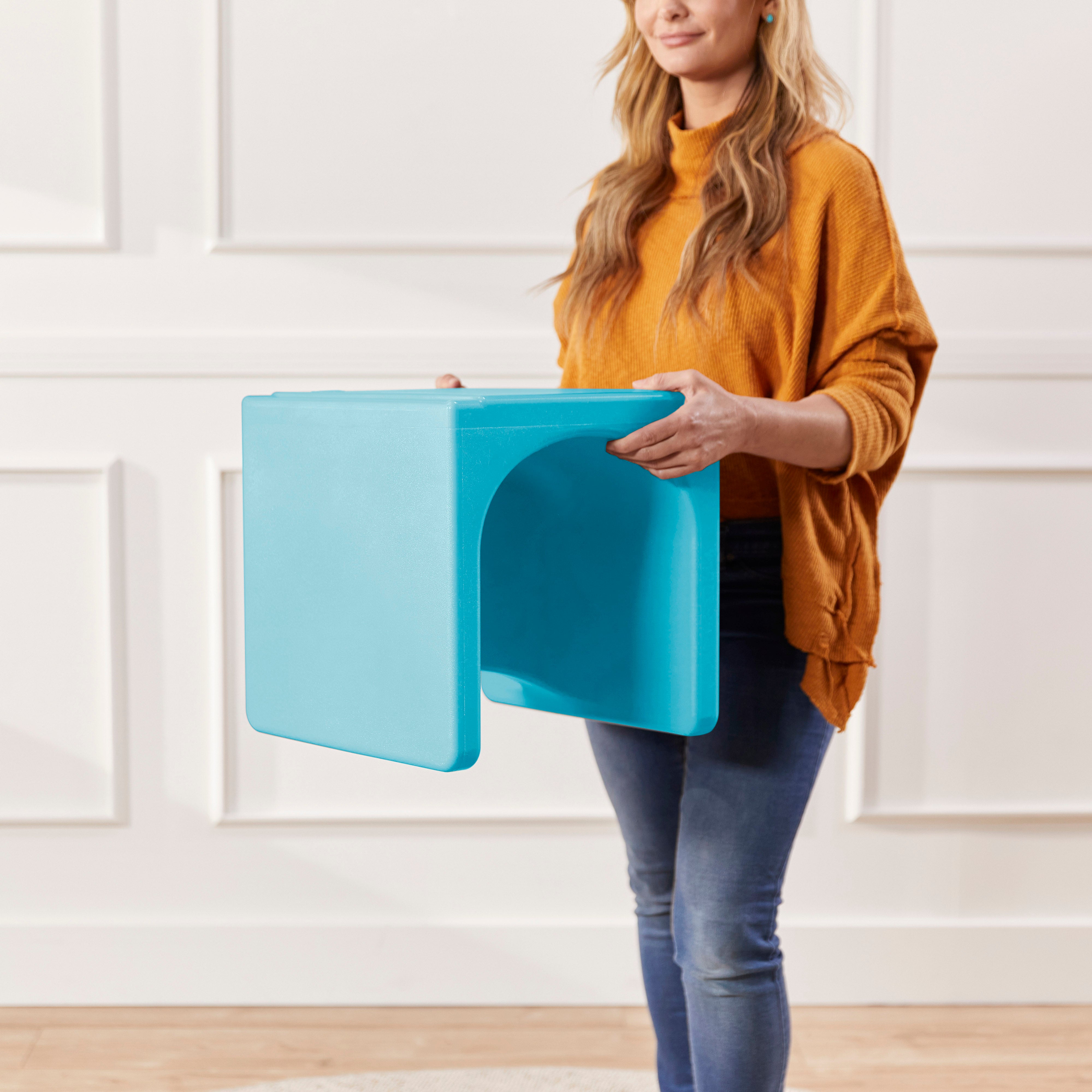 Tri-Me Table and Cube Chair Set, 3-Piece