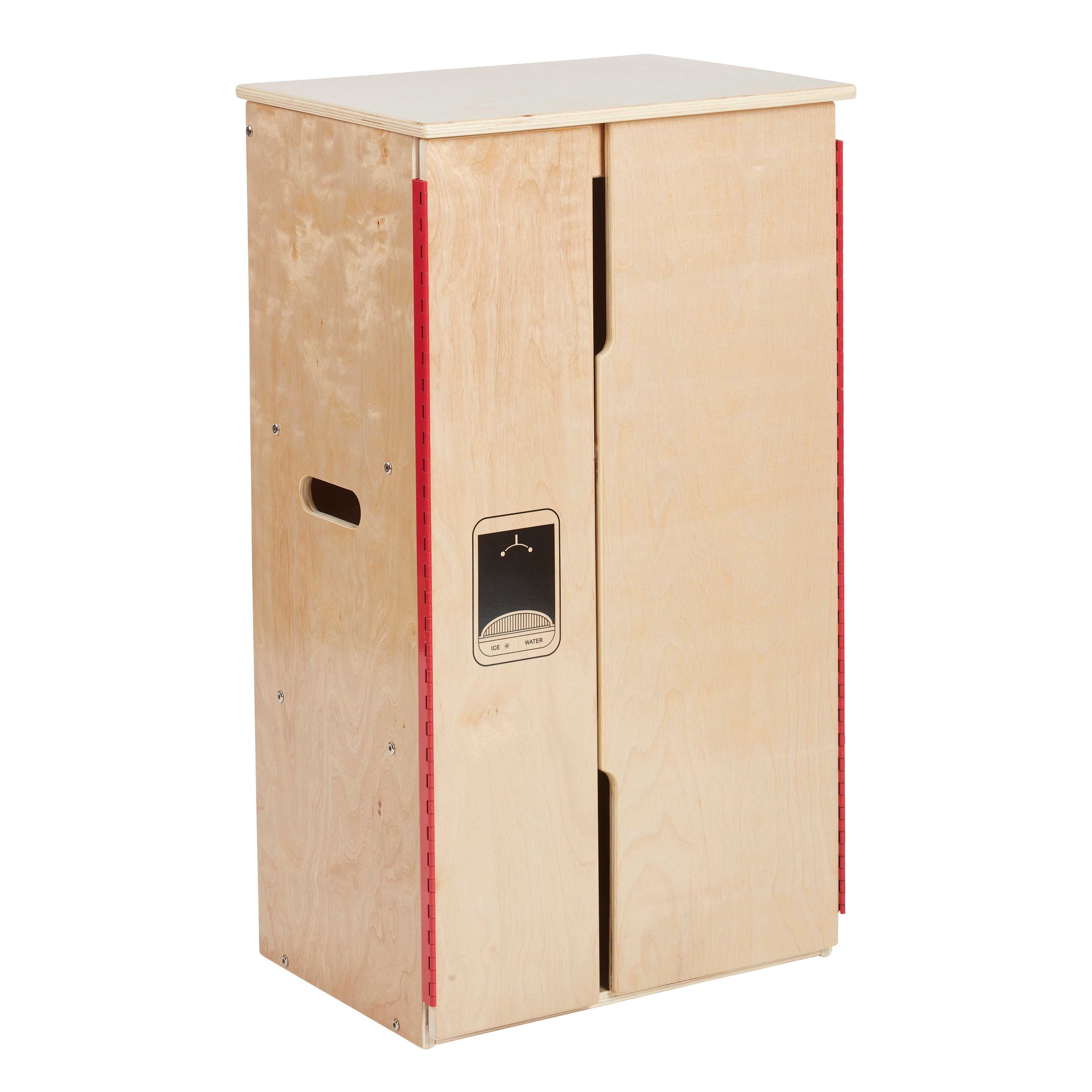 Play Kitchen Refrigerator, Wooden Playset