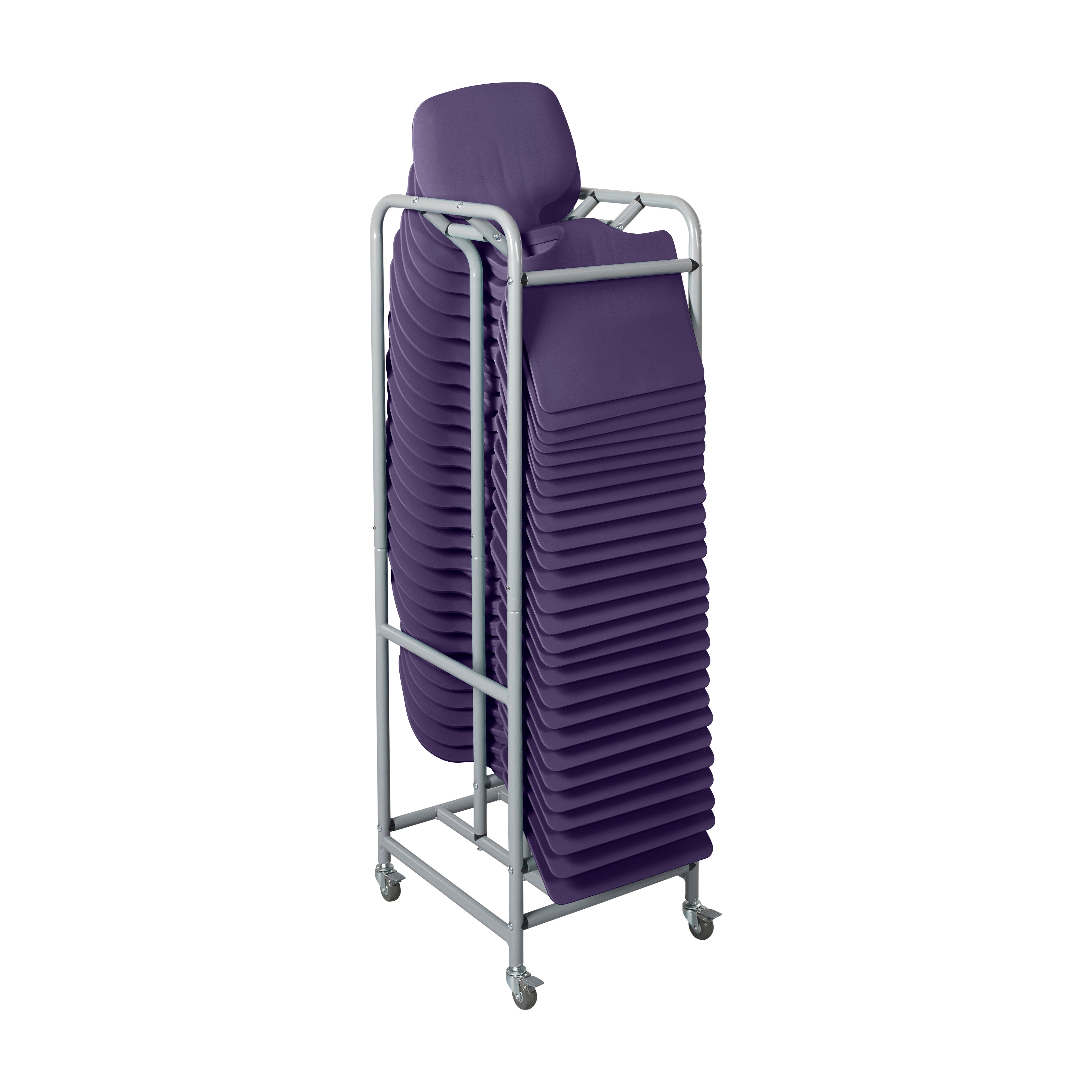 The Surf Indoor/Outdoor Portable Desk with Storage Cart, 30-Pack