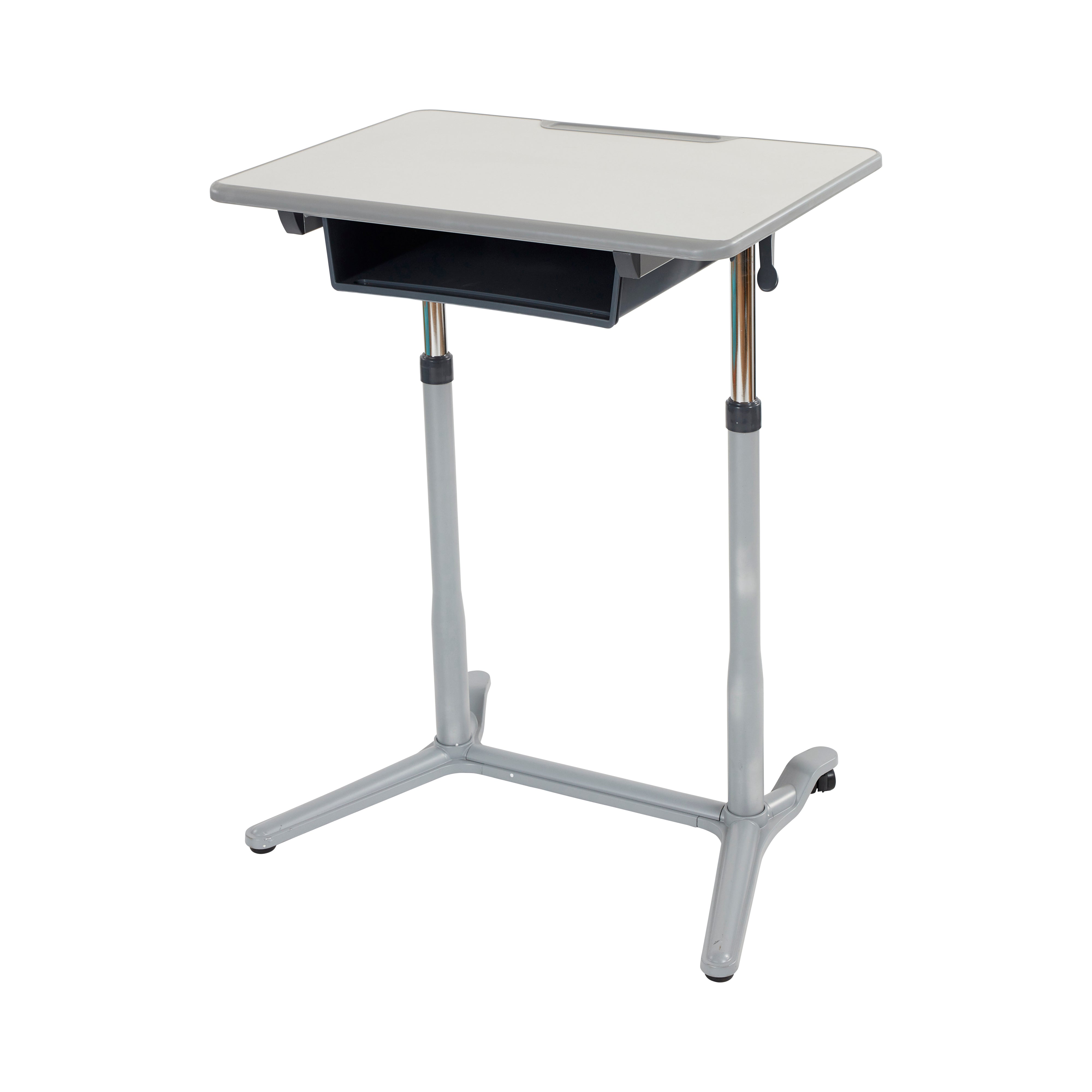 Mobile Adjustable Student Standing Desk