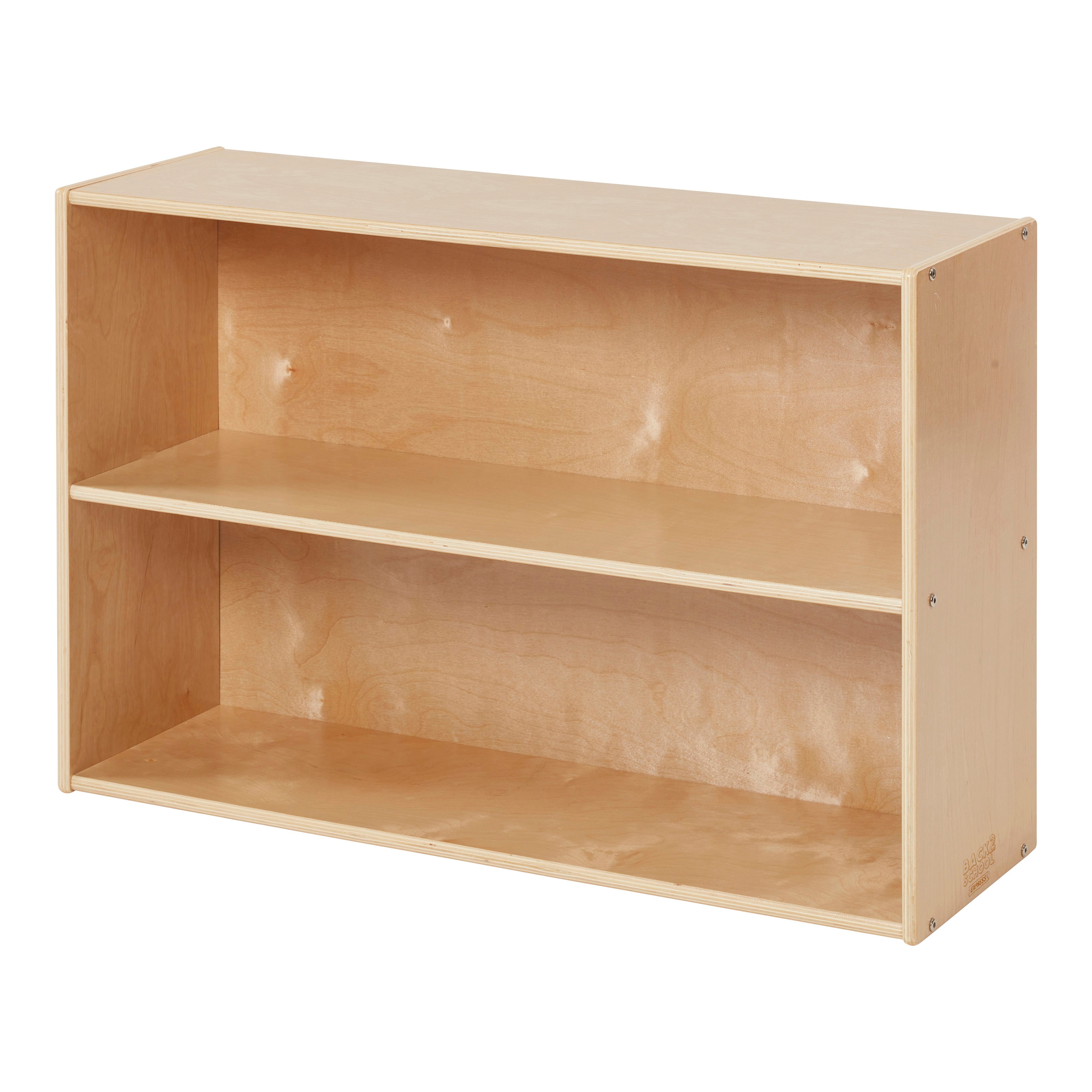 Sleekline 2-Shelf Storage Cabinet, 24in H