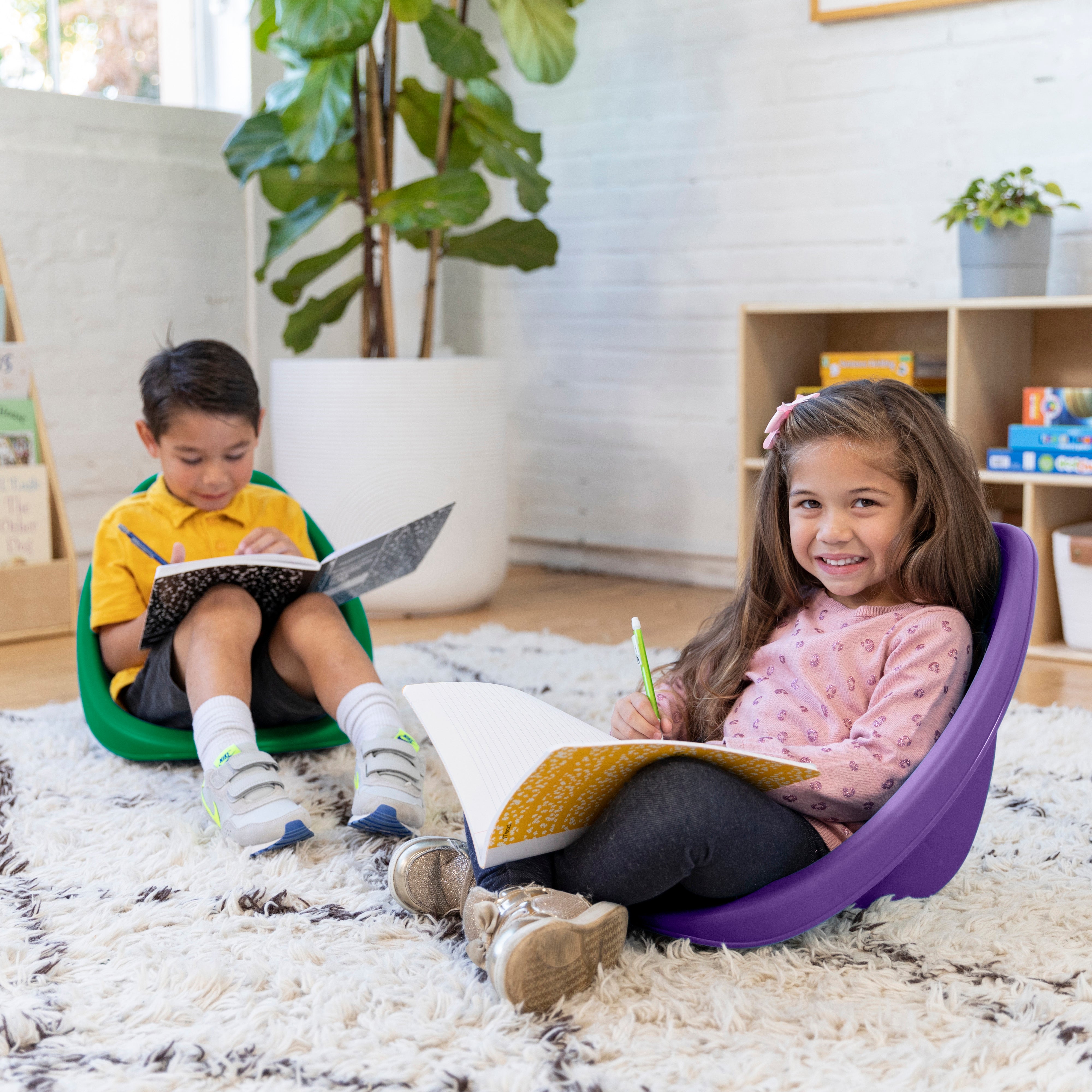 Leaf Scoop Floor Seat, 6-Piece