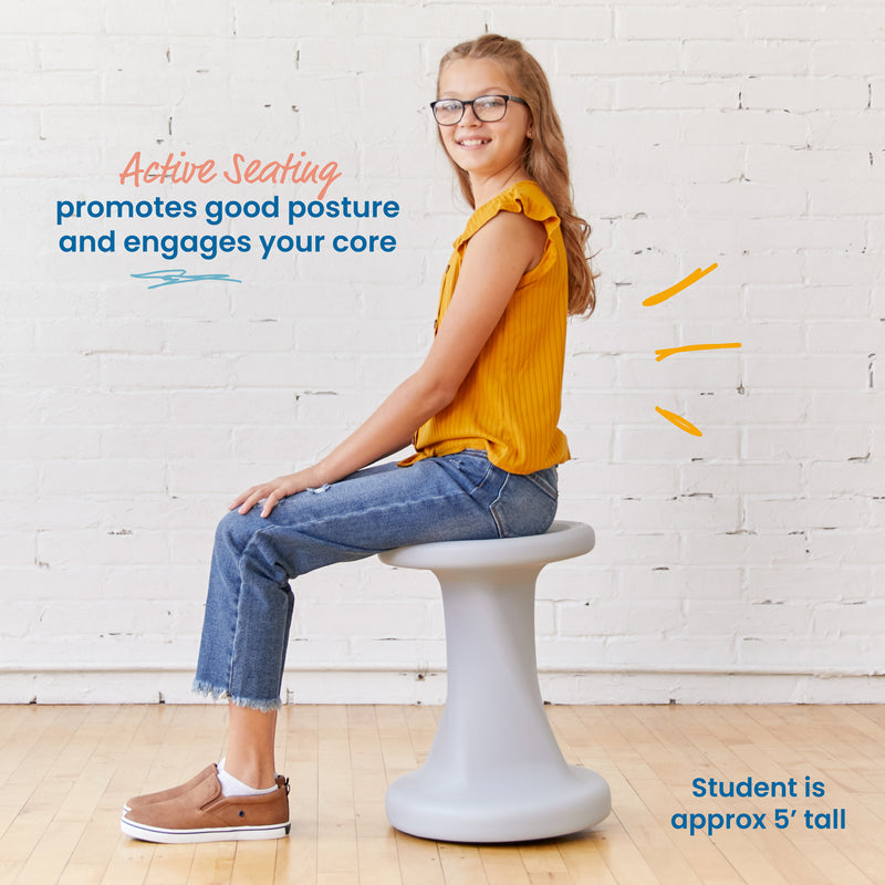 Twist Wobble Stool, 18in Seat Height, Active Seating