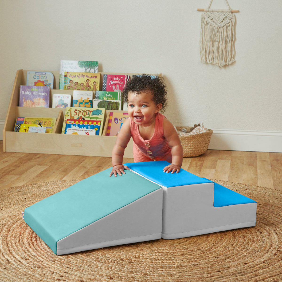 Junior Little Me Step and Slide Wall Climber, 2-Piece