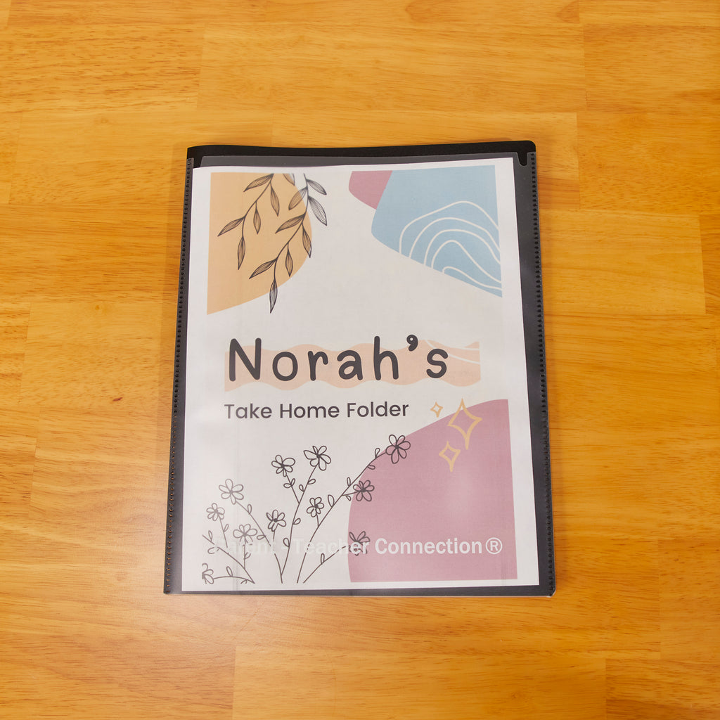 Communication Folder Parent Teacher Communication Folders ECR4Kids 2-Pocket Parent-Teacher ...