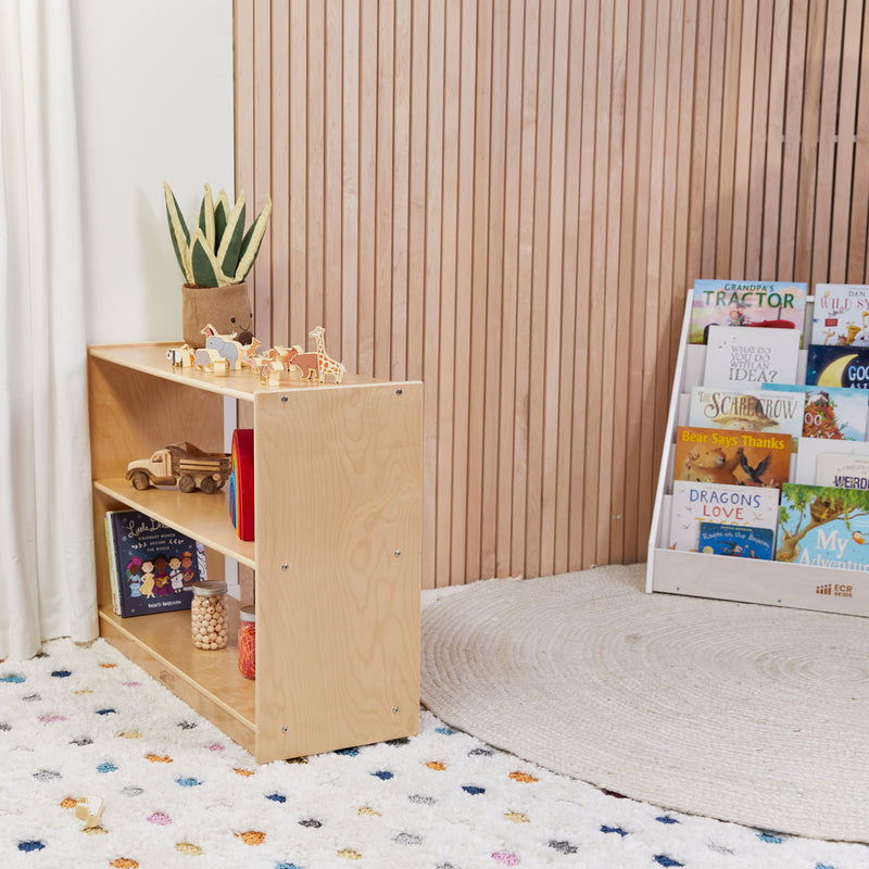 2-Shelf Mobile Island Storage Cabinet, Classroom Furniture
