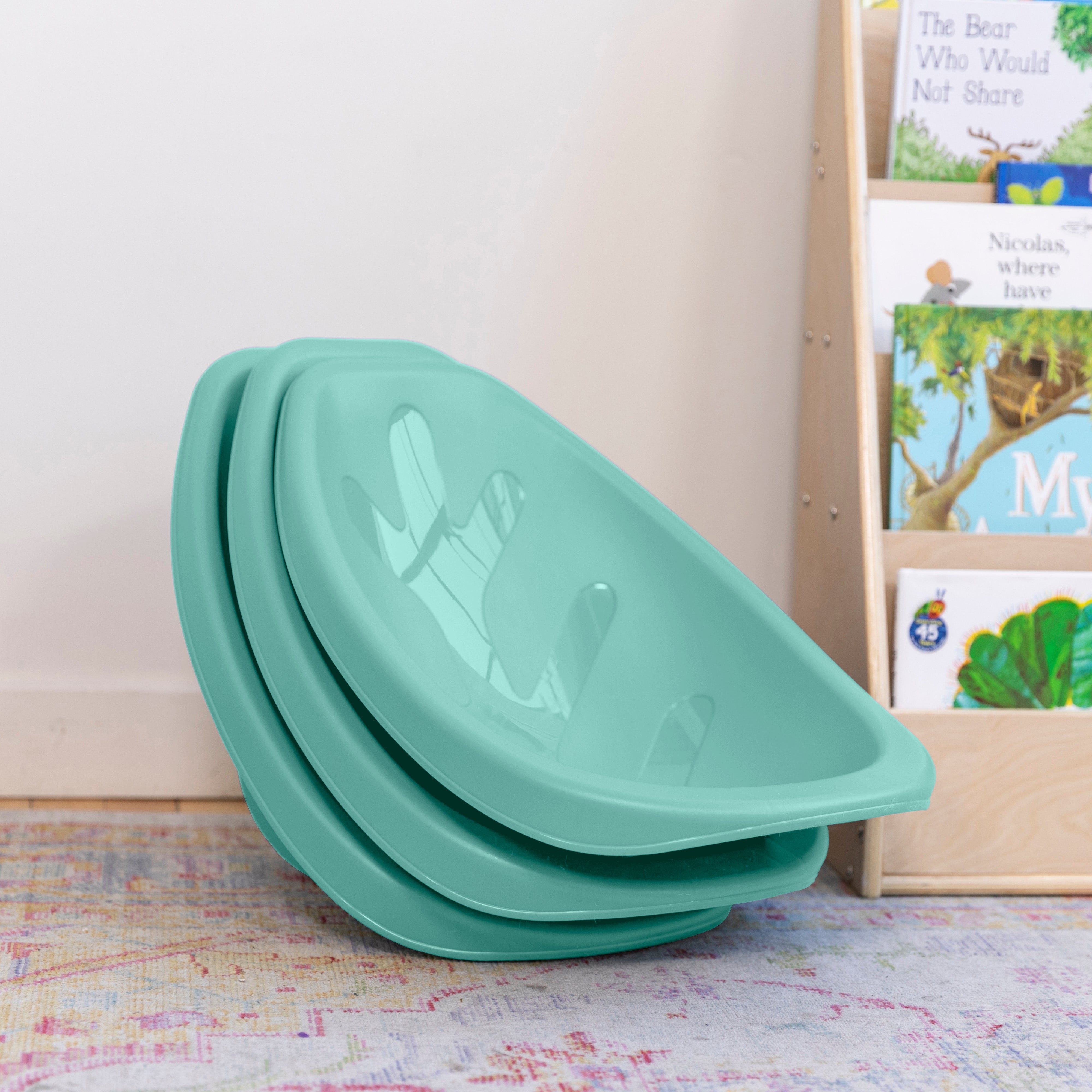 Leaf Scoop Floor Seat, 6-Piece
