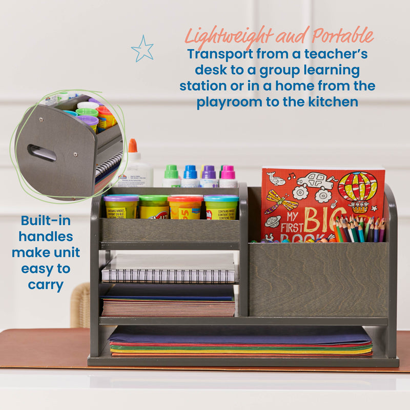 Tabletop Storage Center, Teacher Caddy