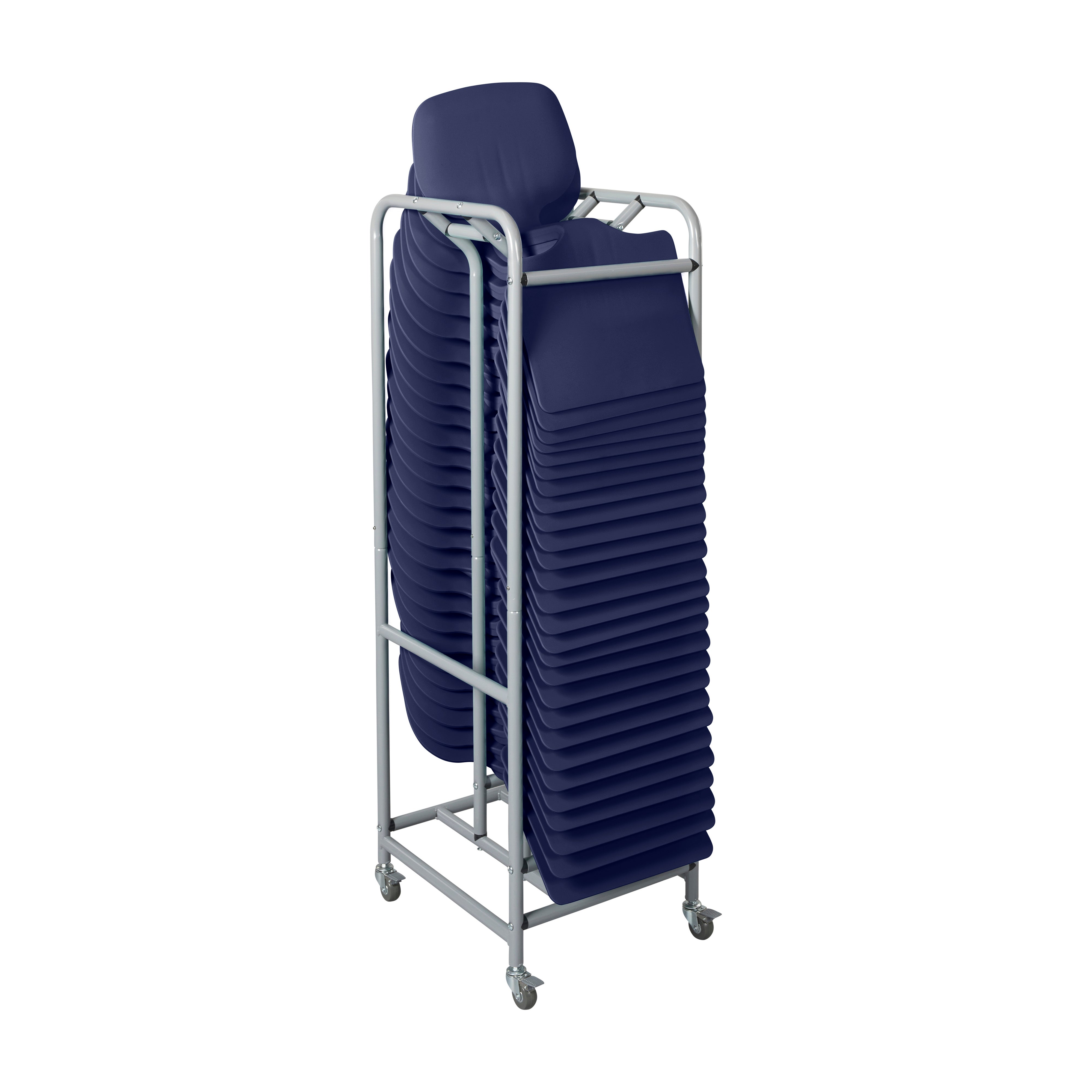 The Surf Indoor/Outdoor Portable Desk with Storage Cart, 30-Pack