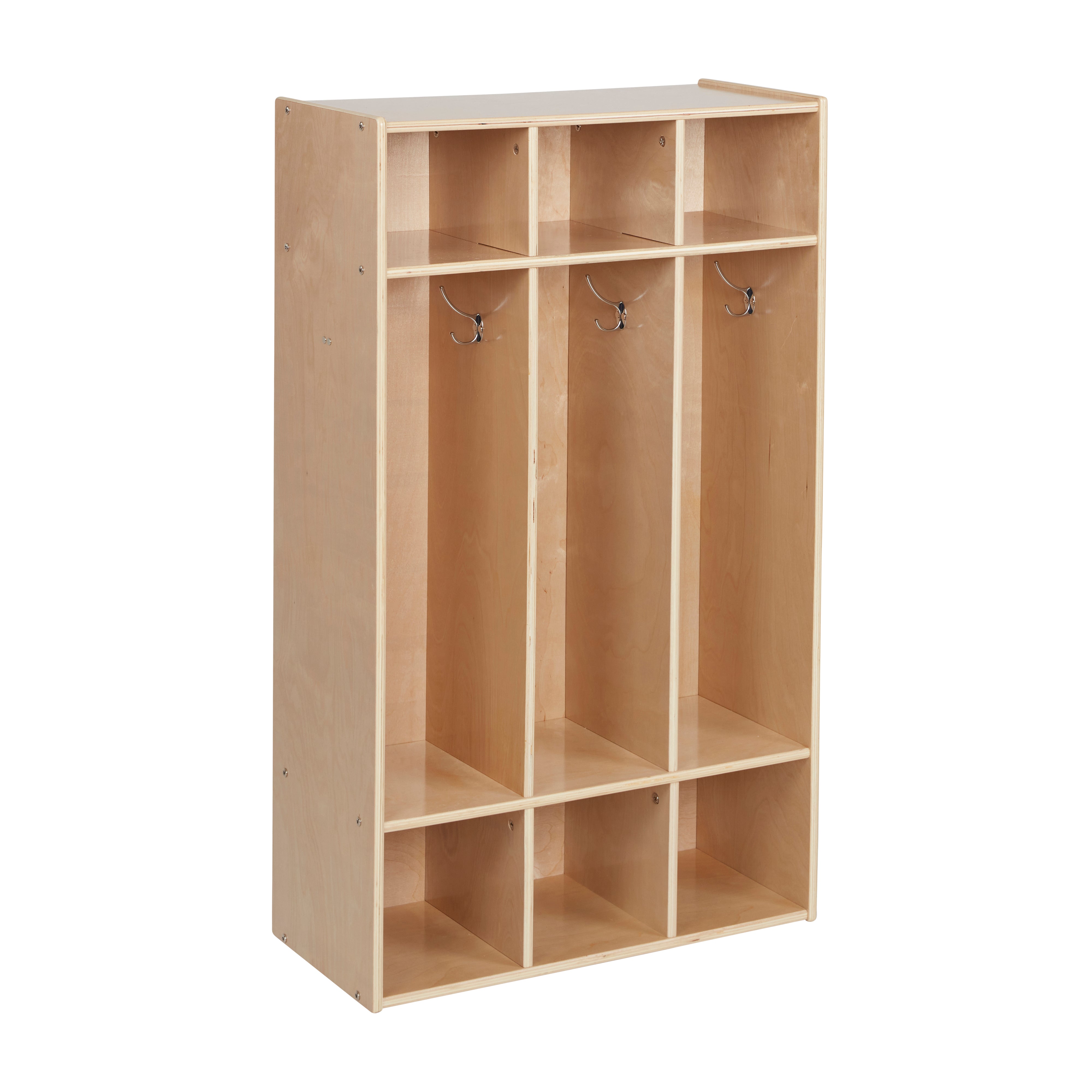 Streamline 3-Section Coat Locker, Classroom Furniture