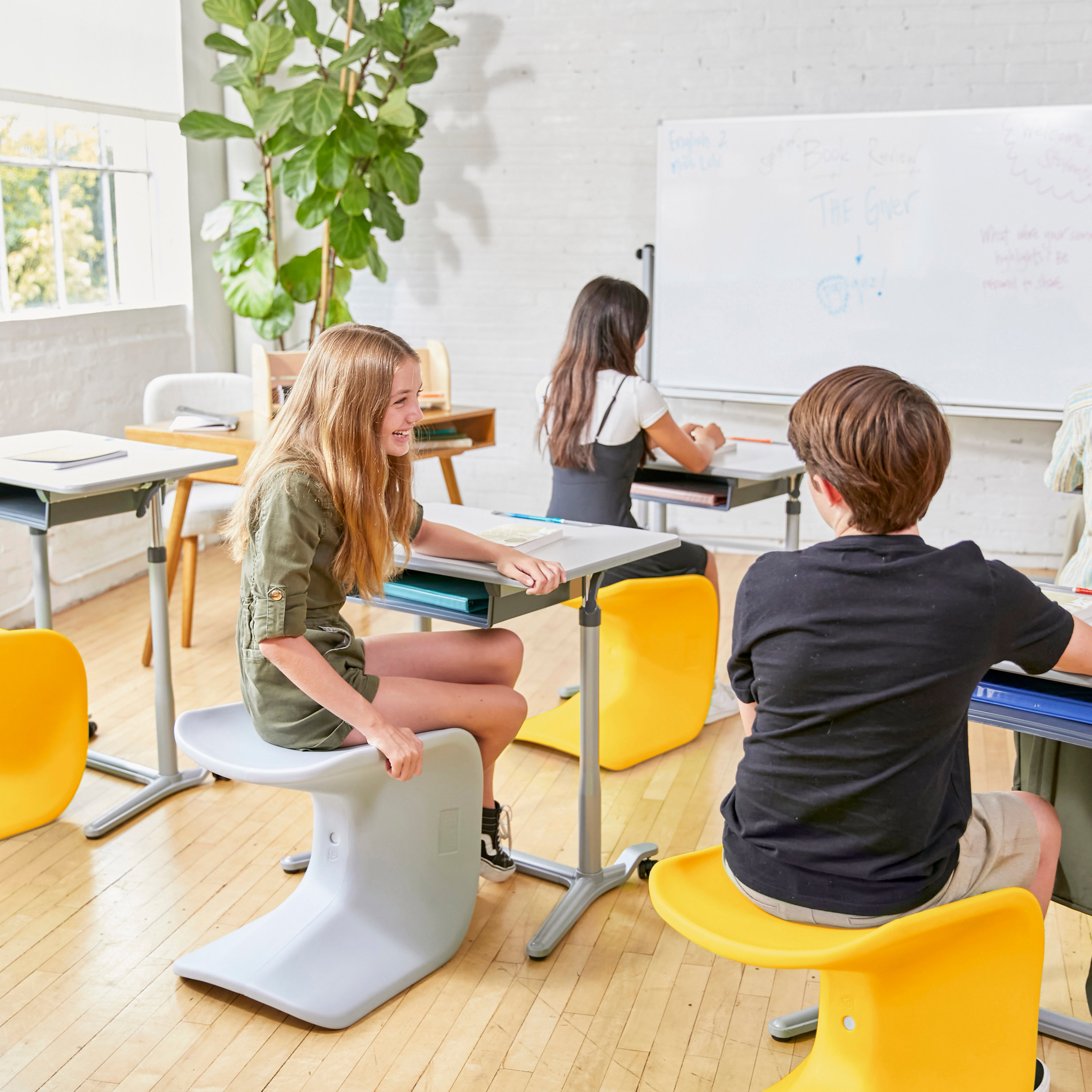 Wave Seat, 18in - 19.6in Seat Height, 2-Pack