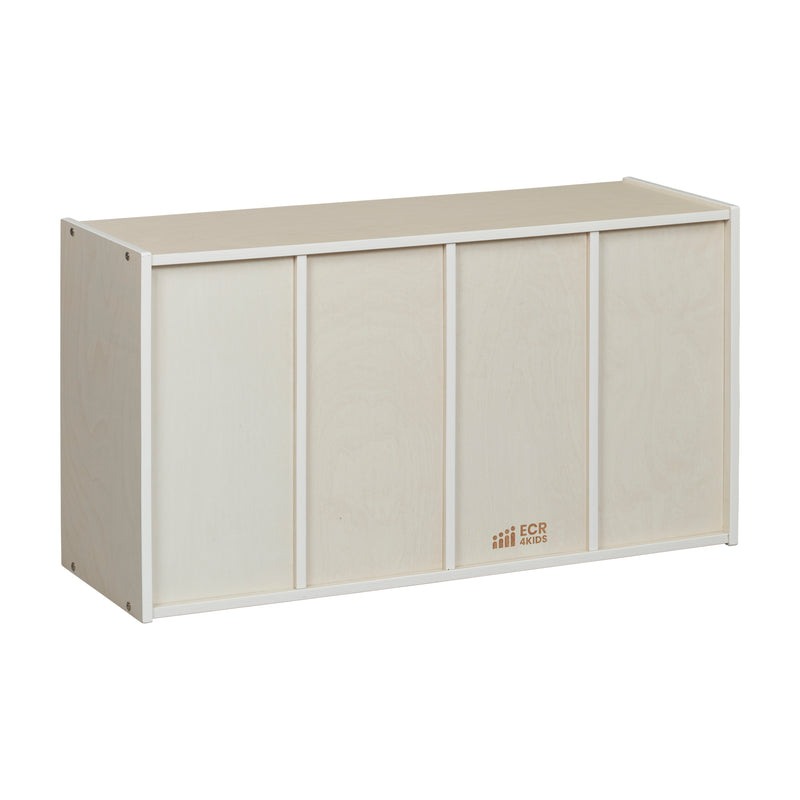 Streamline 12 Cubby Tray Storage Cabinet, 3x4