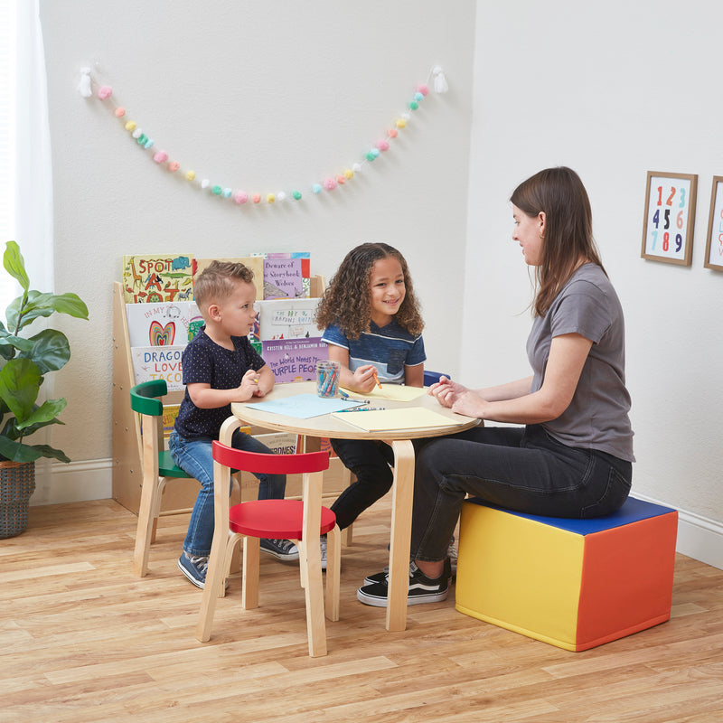Cozy Cube Seating Set, Flexible Foam Seats with Handles, 5-Piece