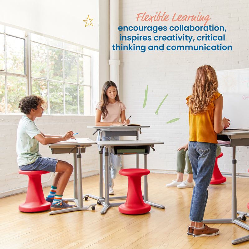 Twist Wobble Stool, 18in Seat Height, Active Seating