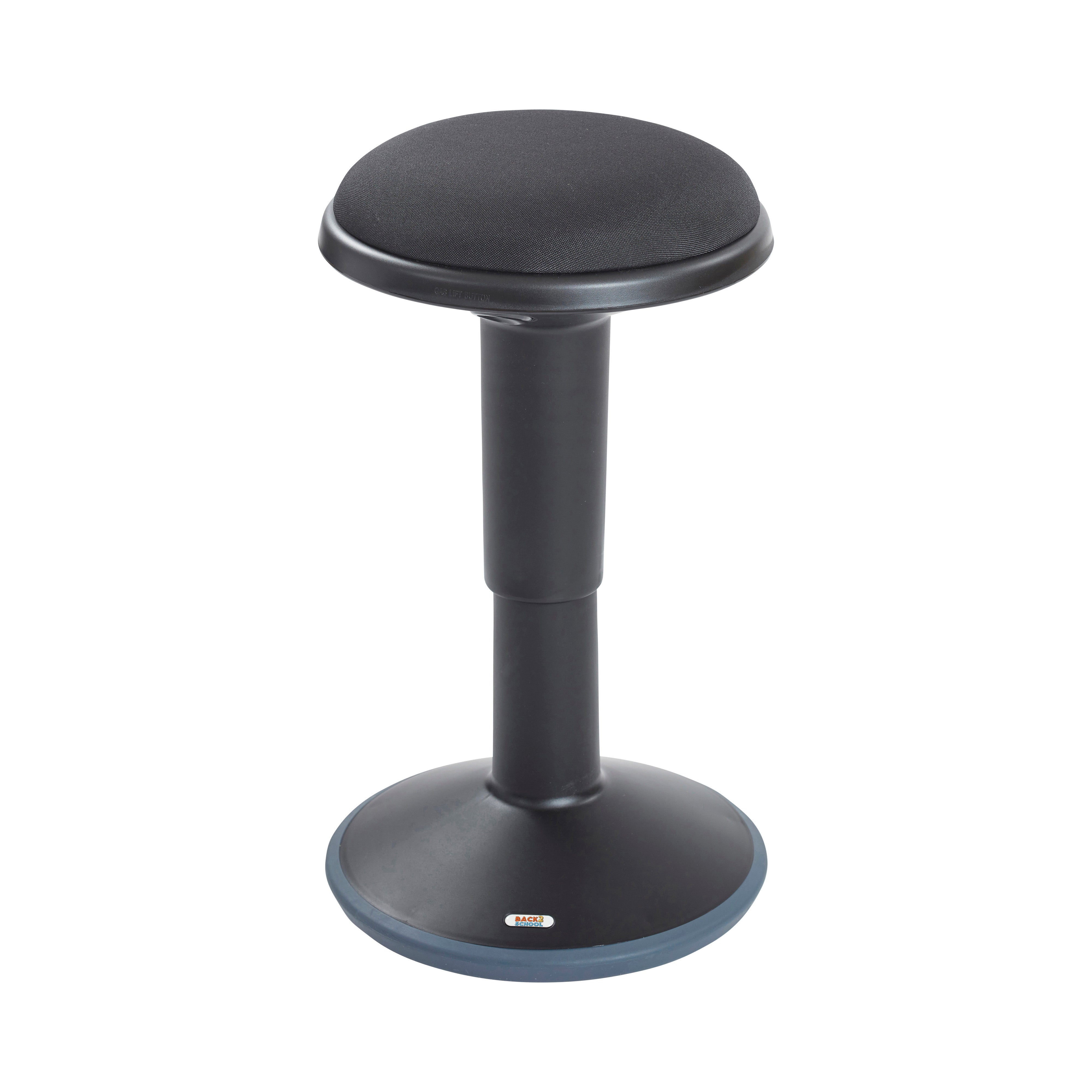 Adjustable Height Wobble Stool with Padded Cushion