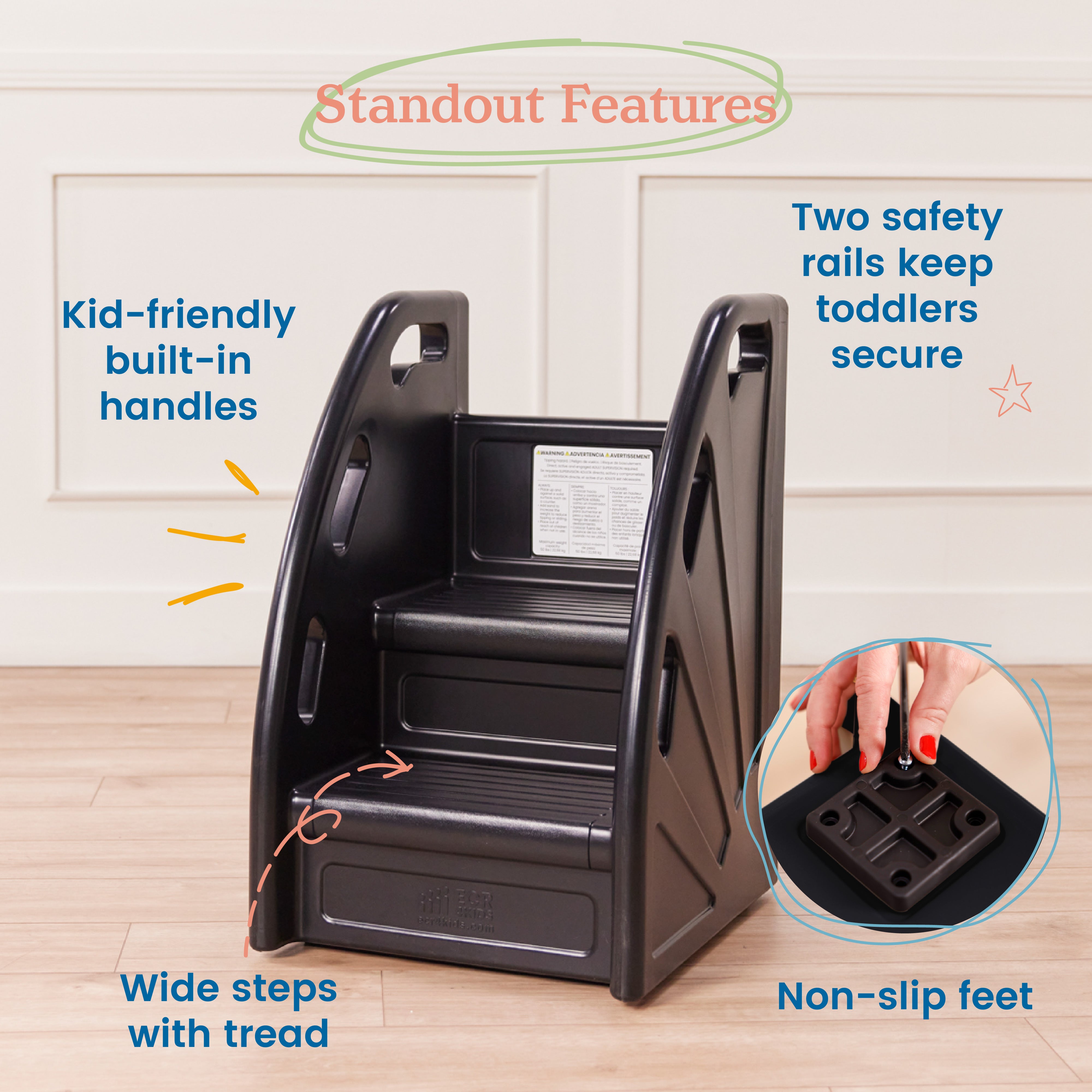 Kiddie Climb Step Stool, Kids Furniture