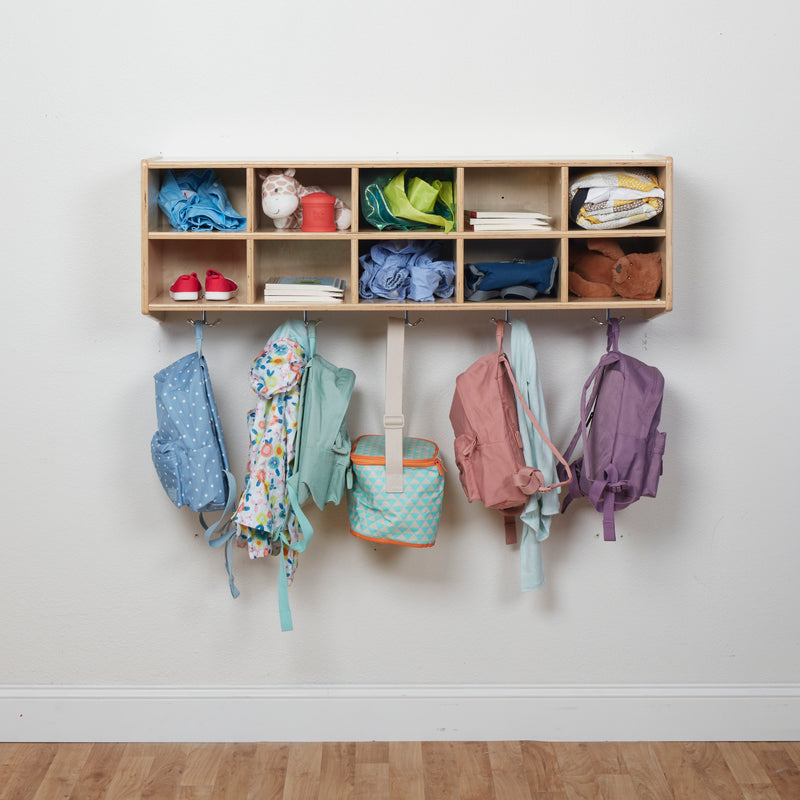 Streamline 10-Section Hanging Coat Locker