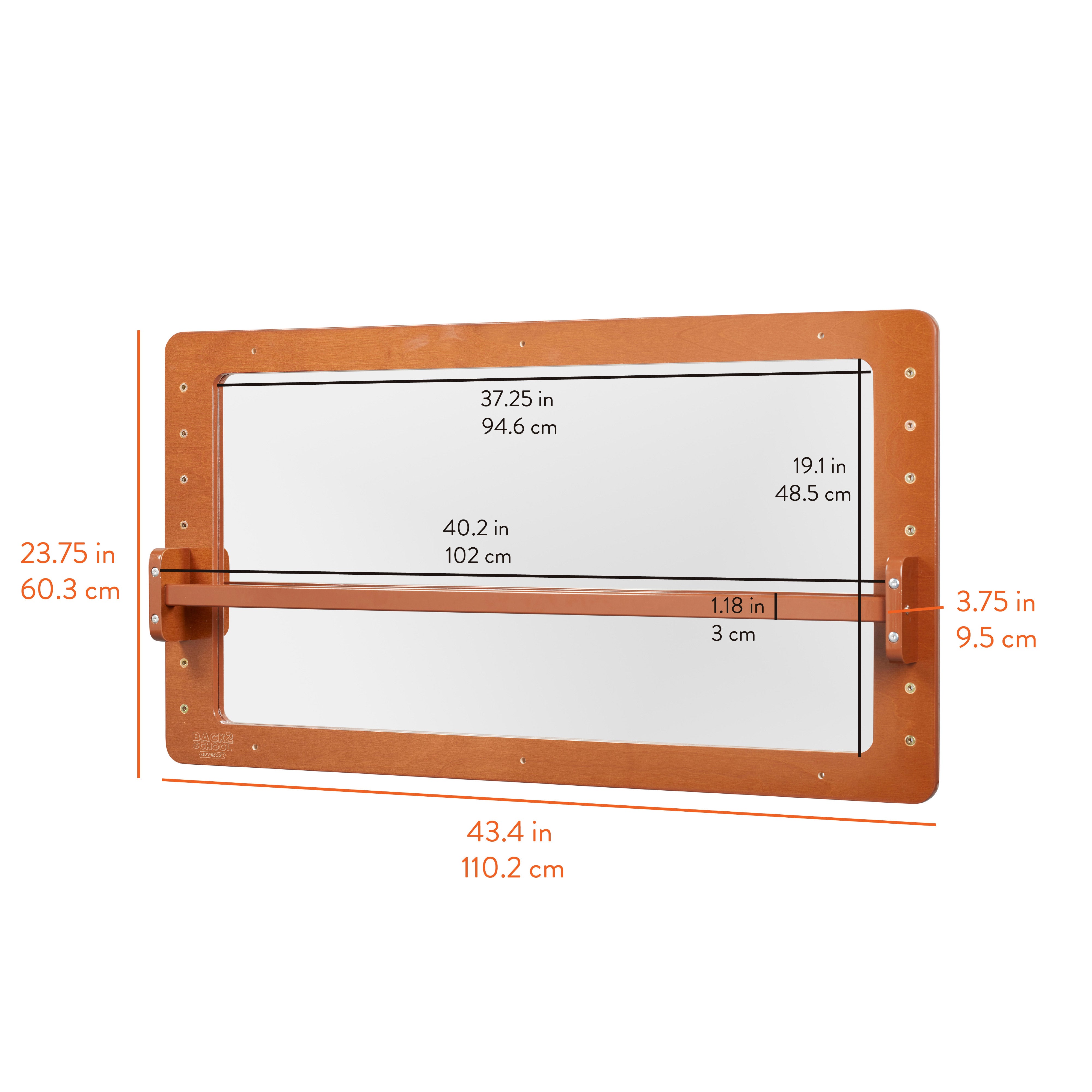 Balance & Coordination Wall Mirror with Bar