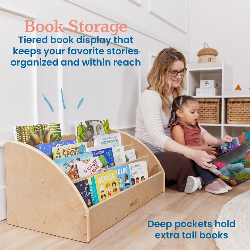 Toddler Book Display, Beginner Bookshelf