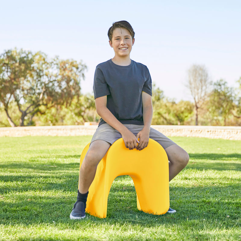 Wave Seat, Active Learning Chair, Flexible Seating, 18in - 19.6in Seat Height