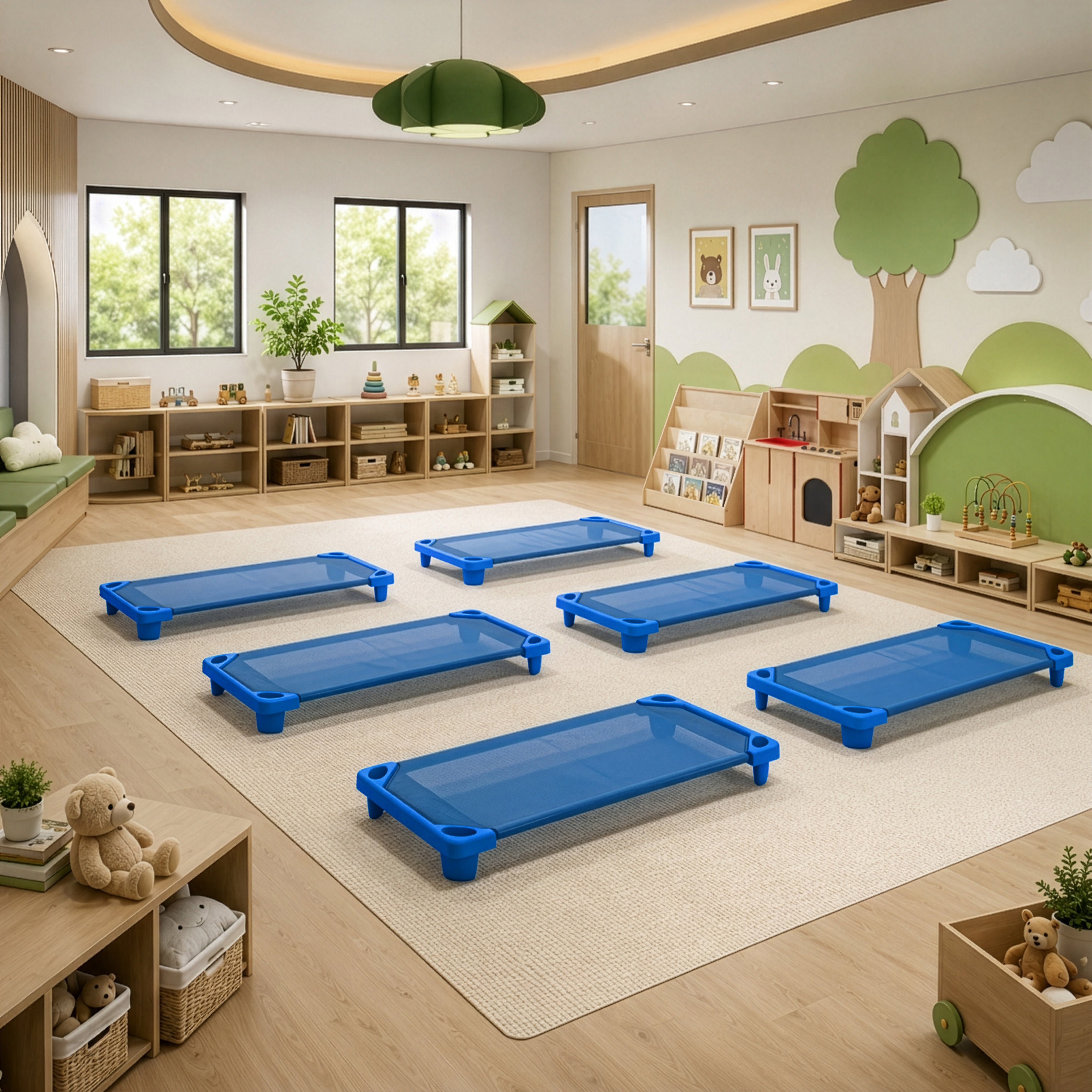 Streamline Cot, Assembled, Standard Size, 6-Pack