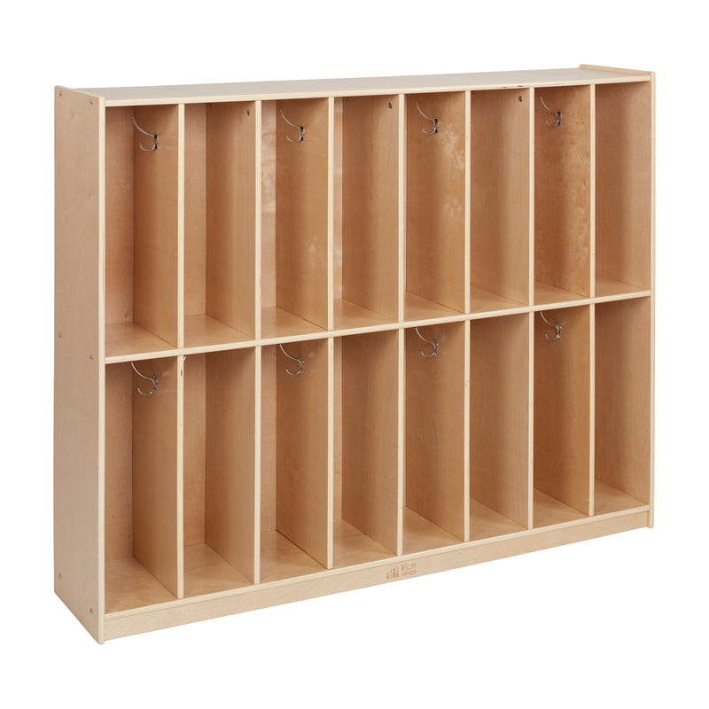 16-Section Coat Locker, Classroom Furniture