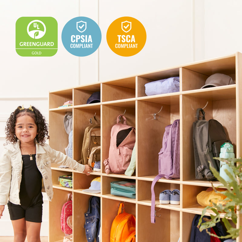 10-Section Storage Locker, Classroom Furniture