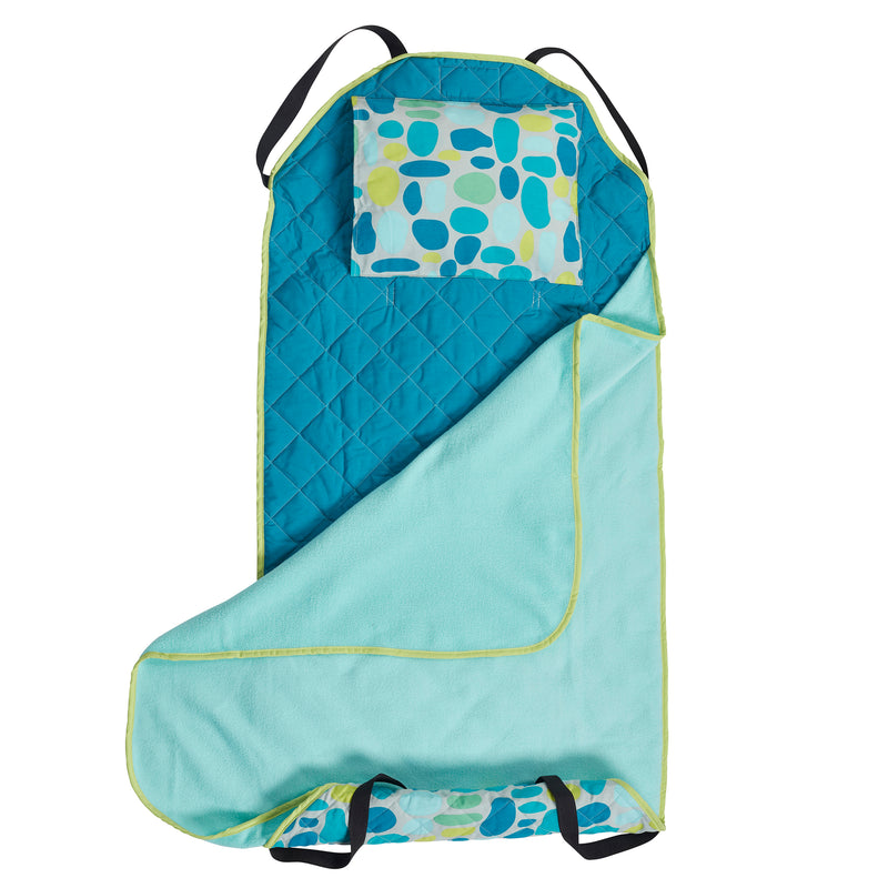 Toddler Nap Mat Companion - Portable All-in-One Preschool/Daycare Nap Bundle