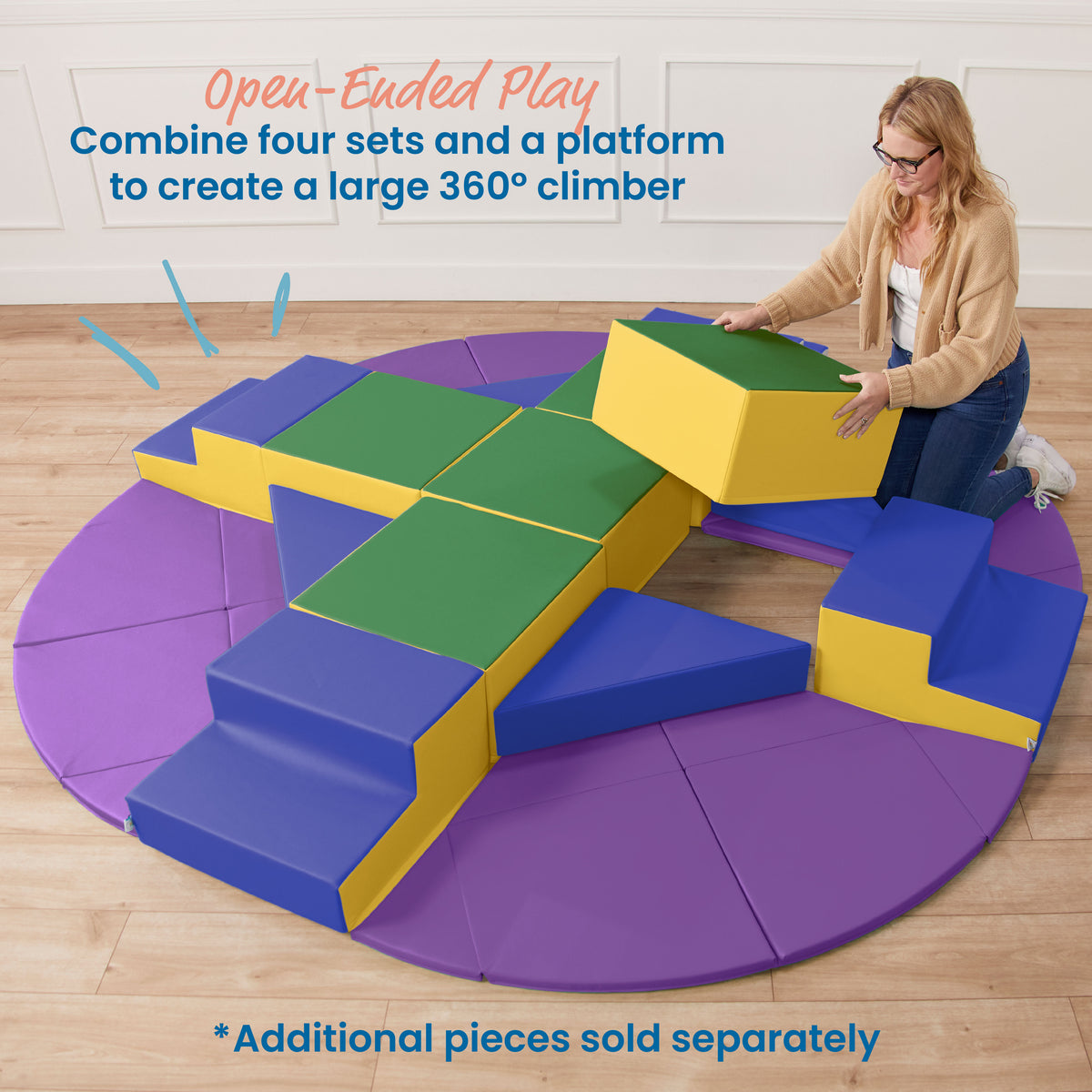 Adventurer's Summit Step Corner Climber, 4-Piece