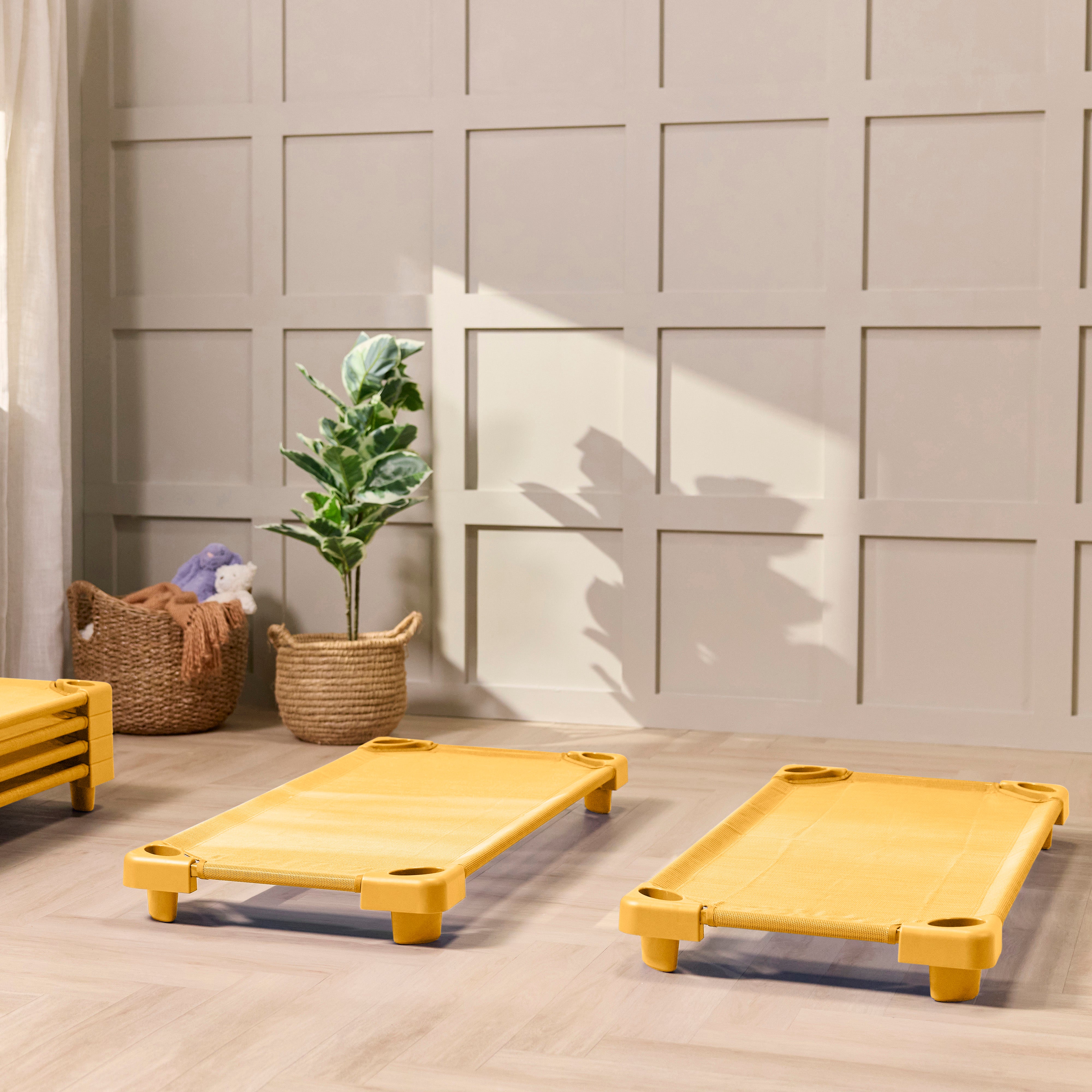 Sleepline Stackable Cots, Ready-to-Assemble, 6-Pack