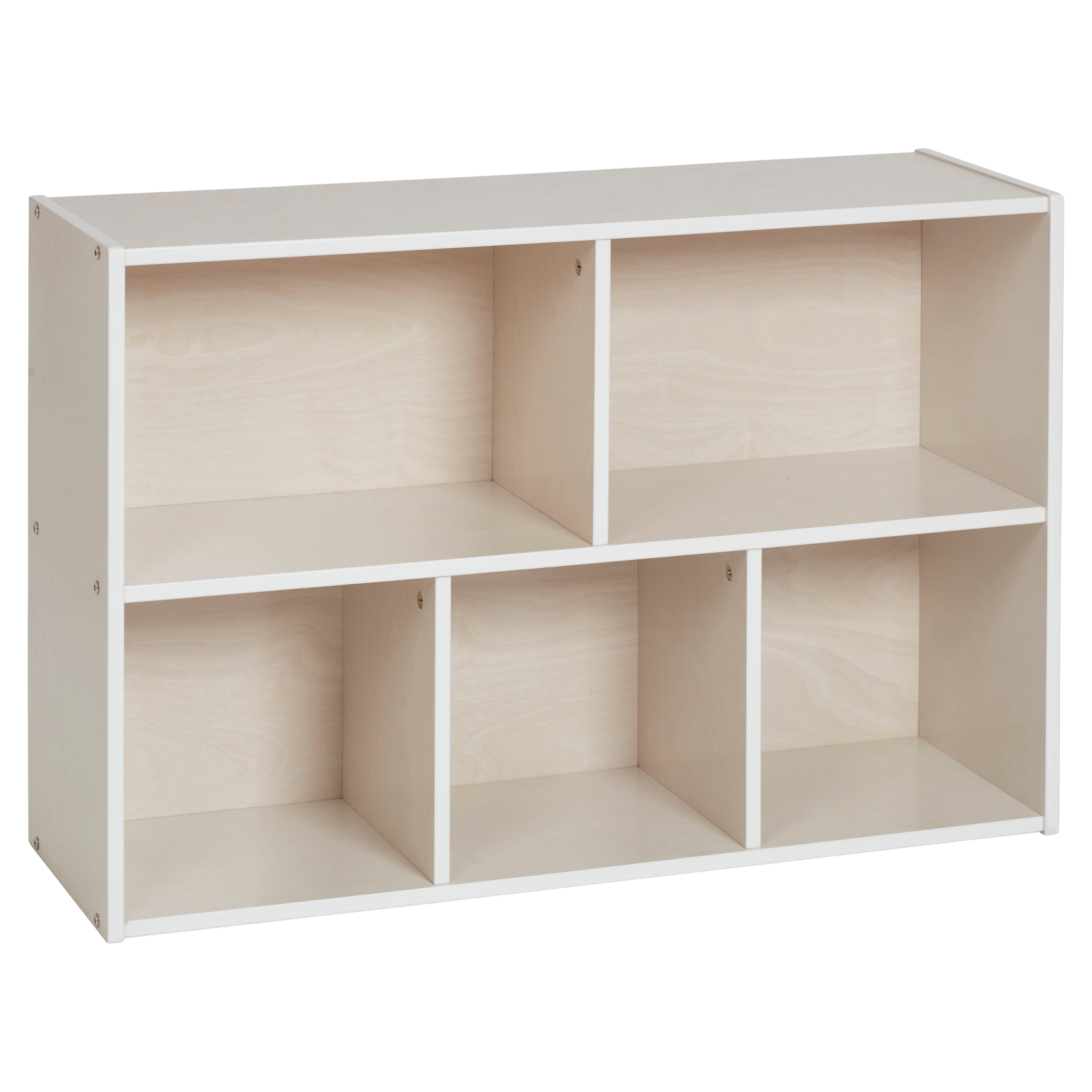 Streamline 5-Compartment Single-Sided Storage Cabinet, 24in