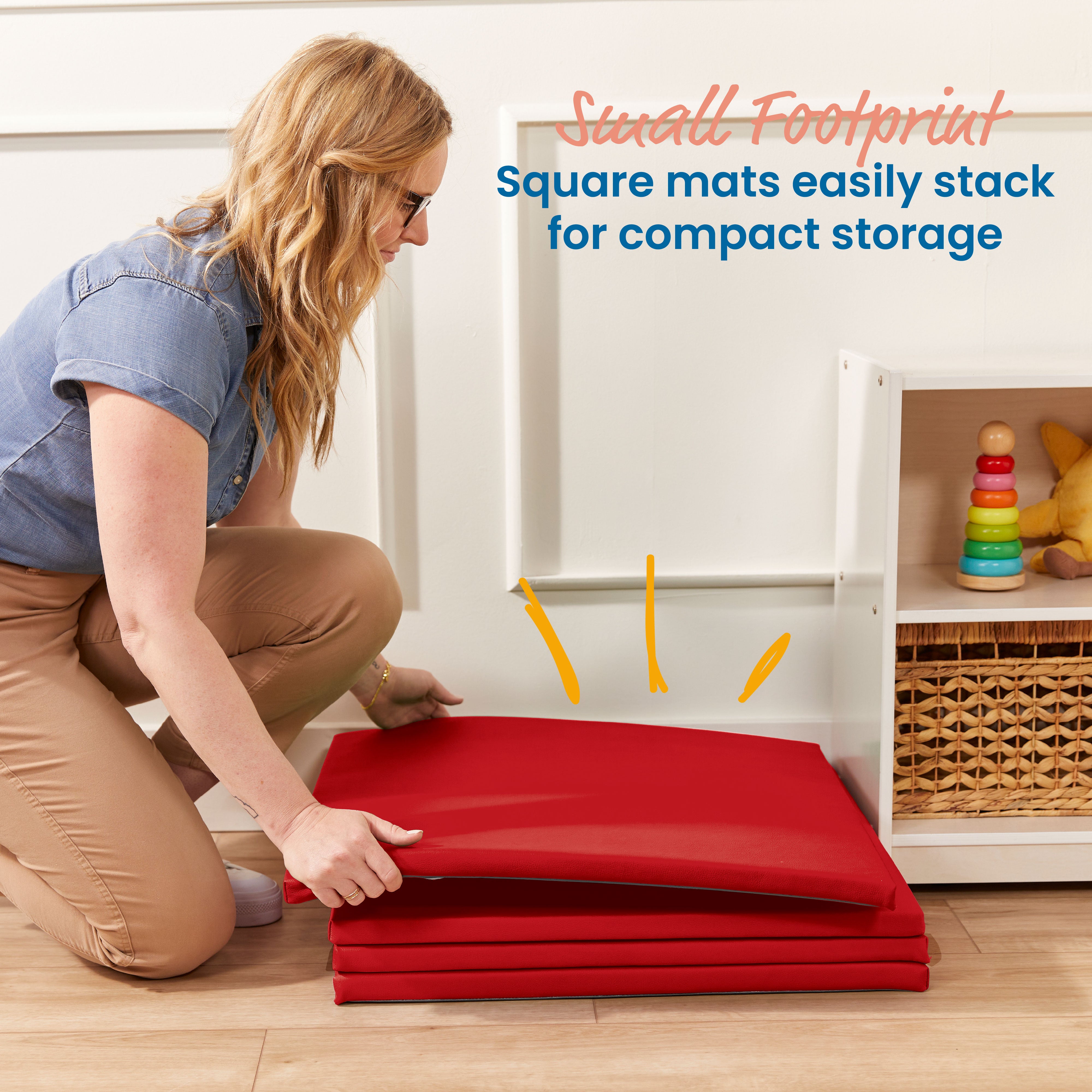 Play Patch Activity Mat Squares, 4-Pack